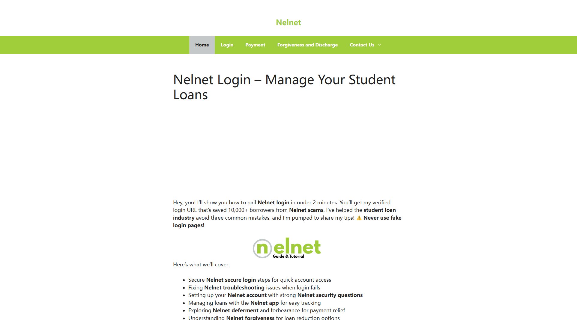 Nelnet Nelnet Interface & Screenshots Nelnet Nelnet Interface & Screenshots