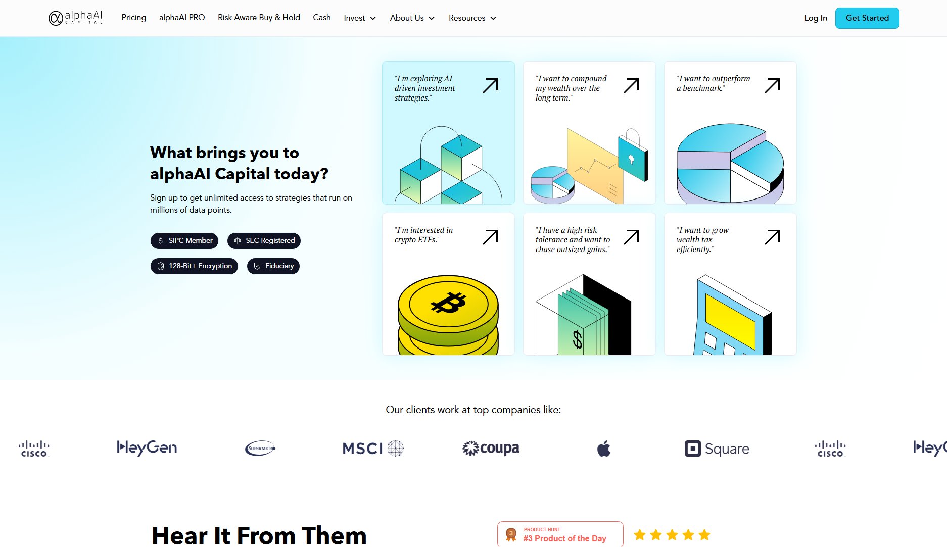 alphaAI Capital alphaAI Capital Interface & Screenshots alphaAI Capital alphaAI Capital Interface & Screenshots