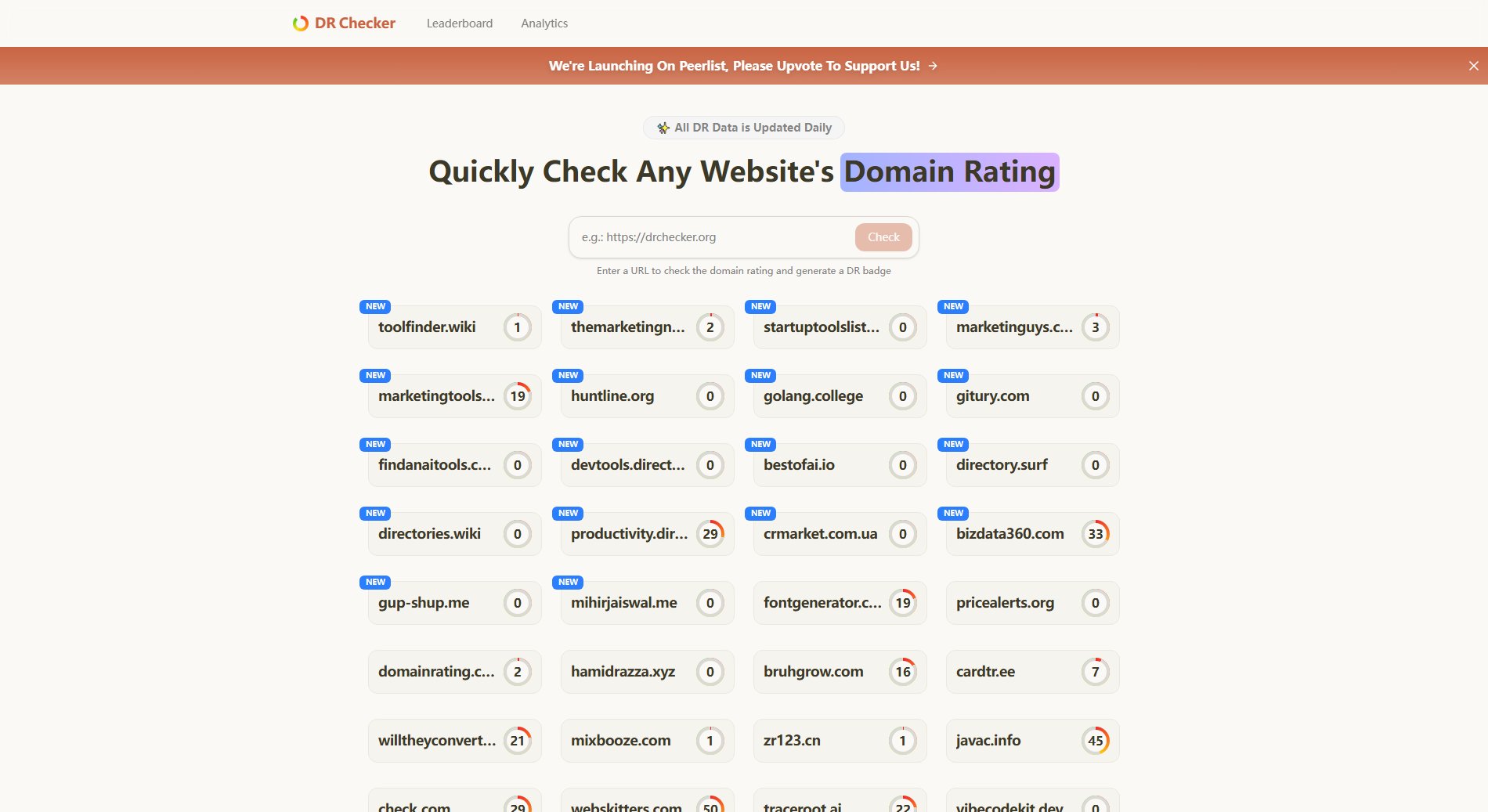 DR Checker DR Checker Interface & Screenshots DR Checker DR Checker Interface & Screenshots