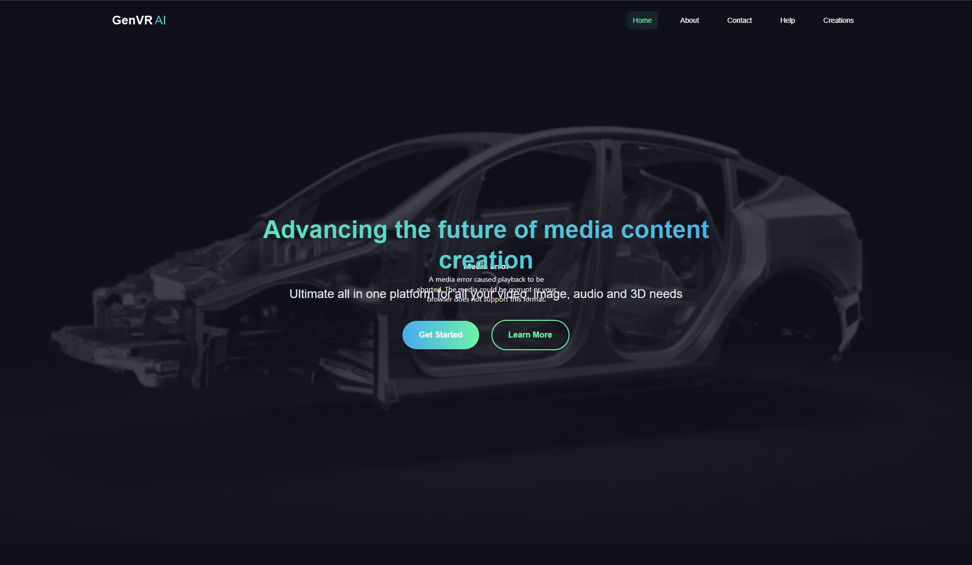 GenVR AI GenVR AI Interface & Screenshots GenVR AI GenVR AI Interface & Screenshots