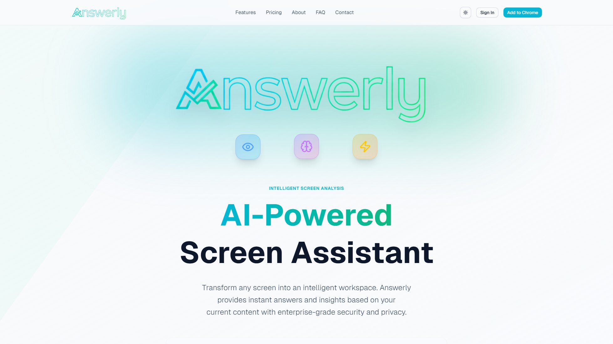 Answerly AI Screenshot