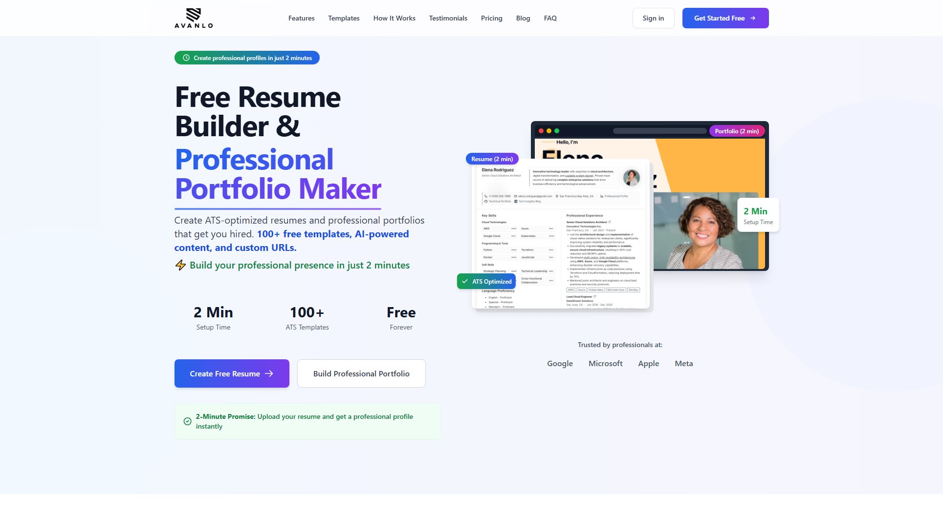 Avanlo Screenshot