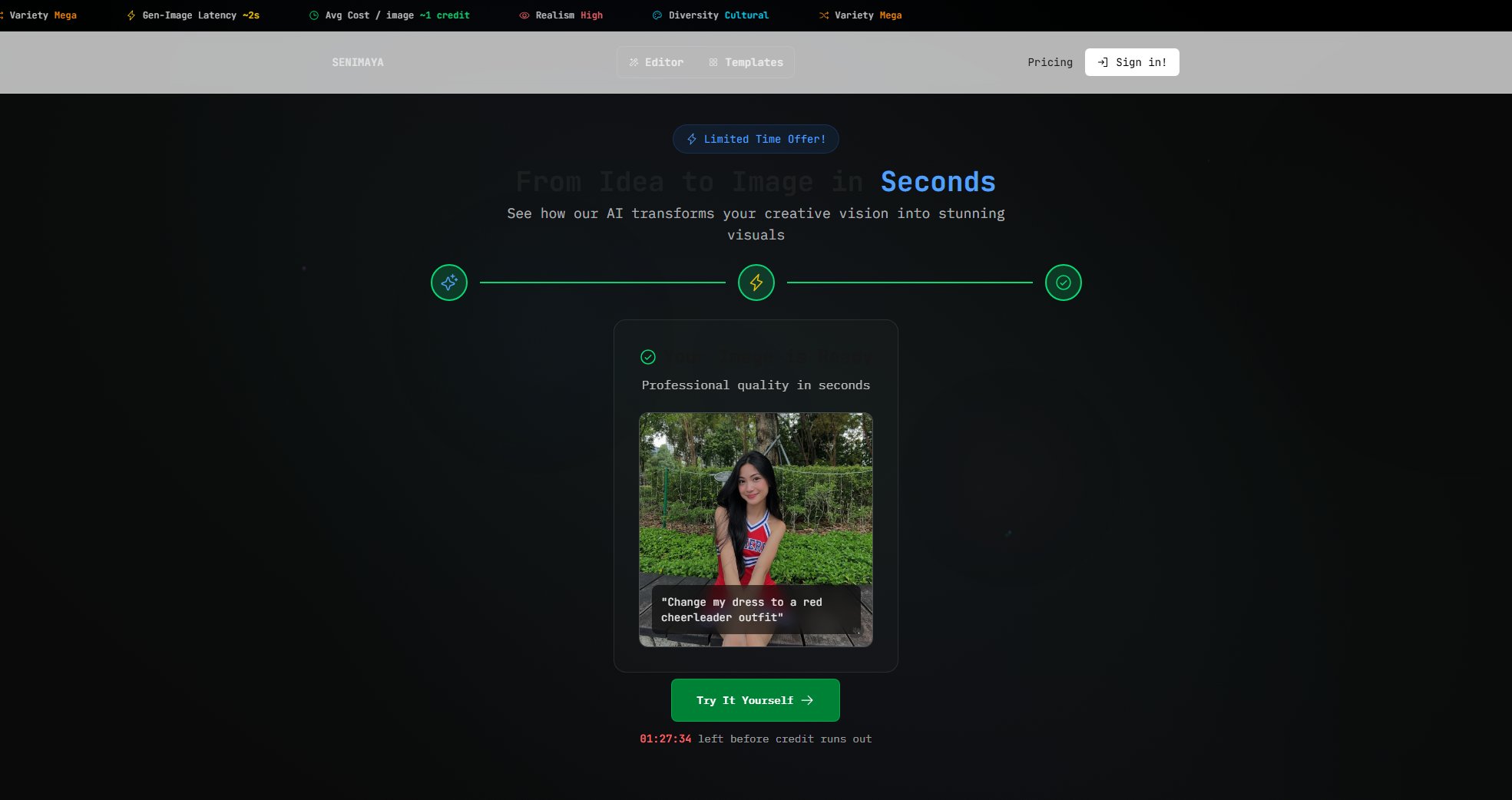 Senimaya Senimaya Interface & Screenshots