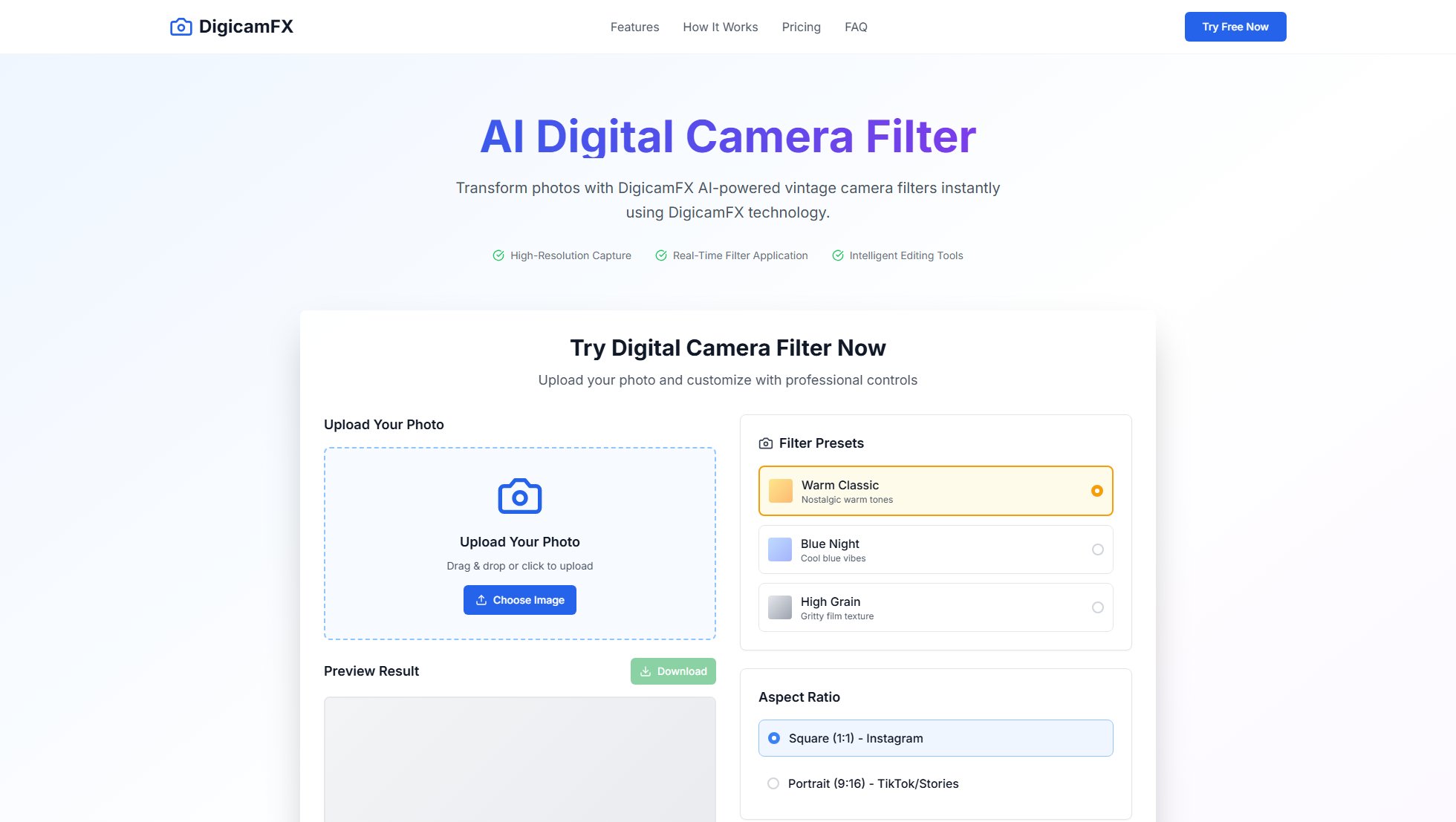 Digital Camera Filter Digital Camera Filter Interface & Screenshots Digital Camera Filter Digital Camera Filter Interface & Screenshots