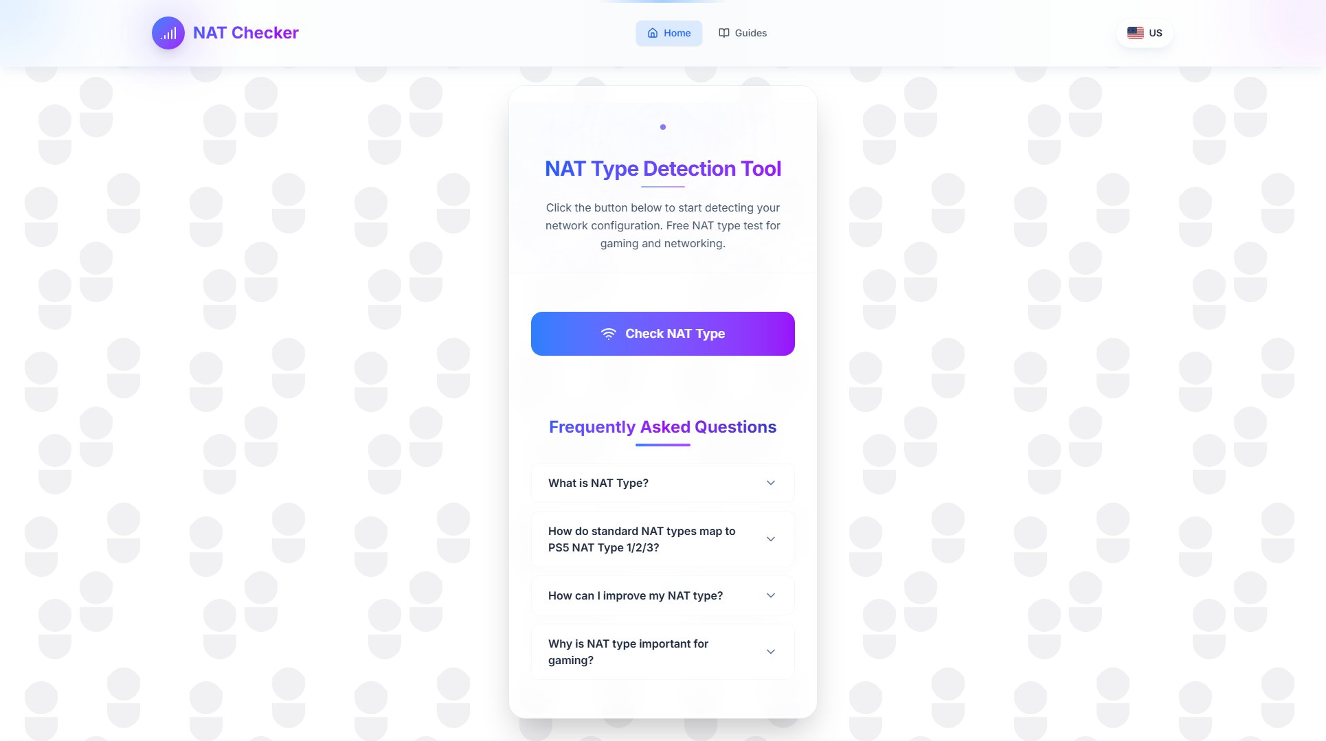 NAT Type Detection Tool NAT Type Detection Tool Interface & Screenshots