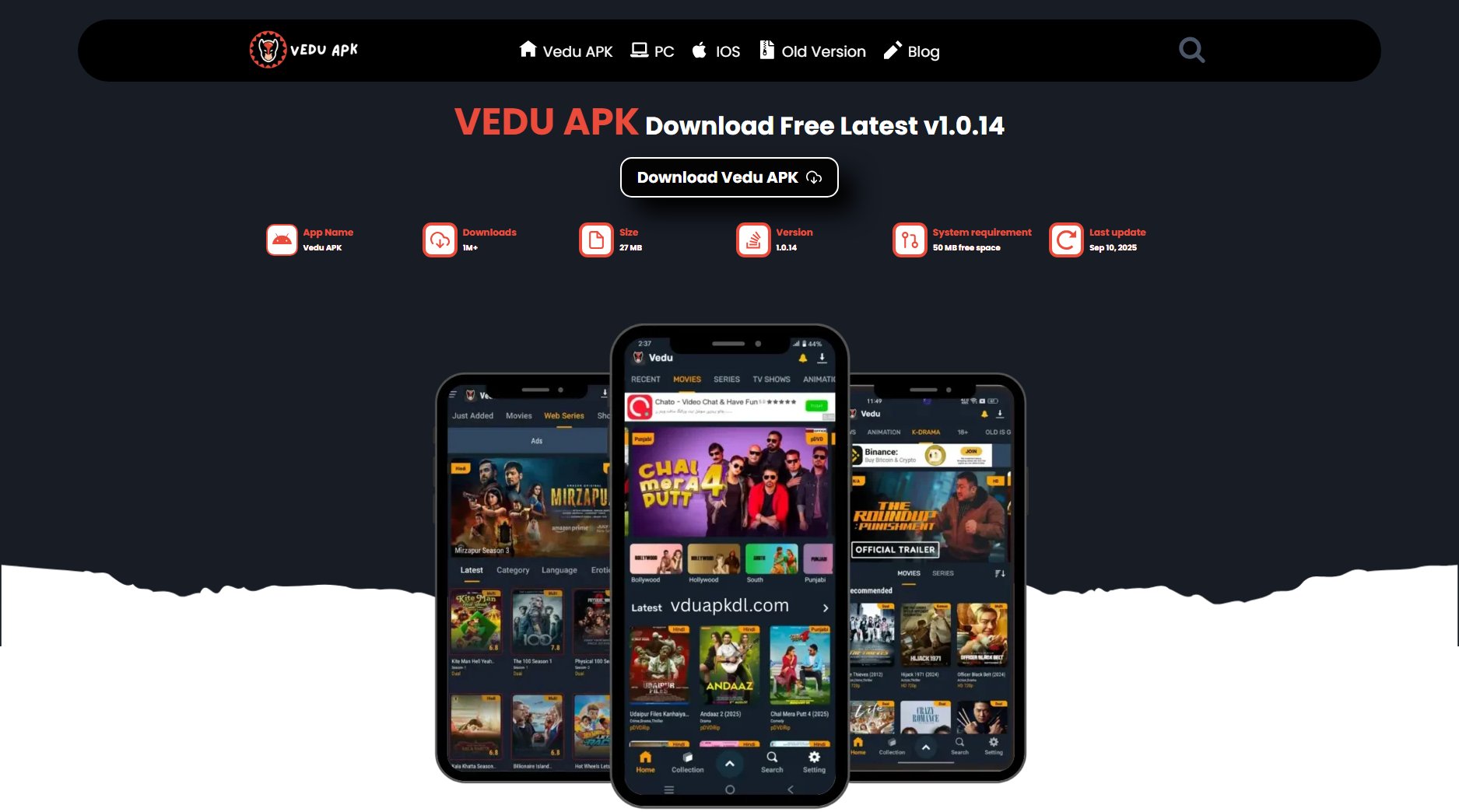 Vedu APK Screenshot
