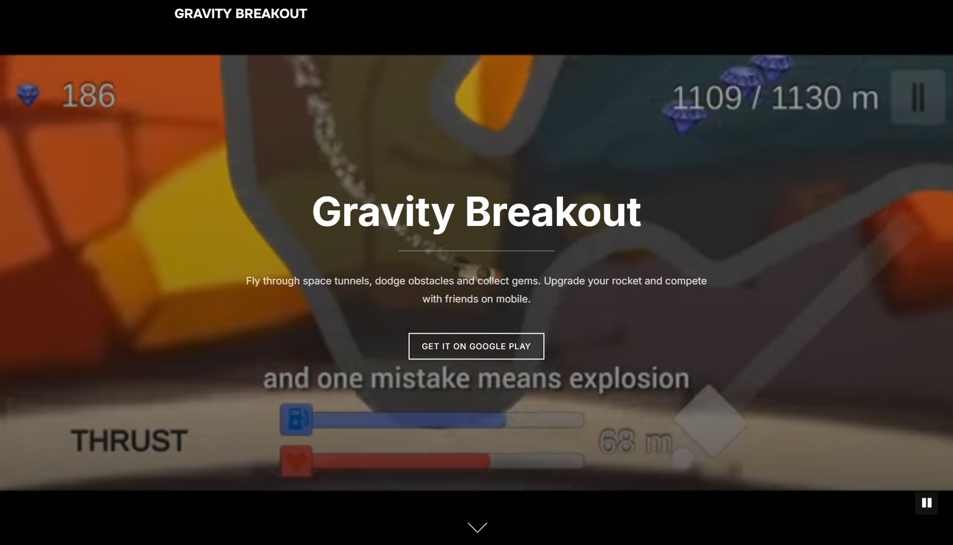 Gravity Breakout Screenshot
