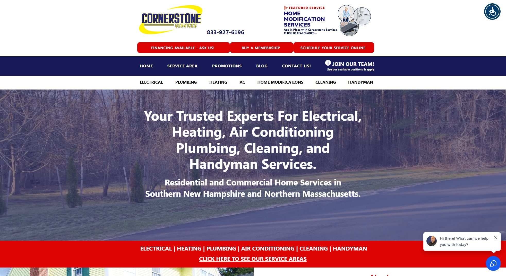 Cornerstone Services Cornerstone Services Interface & Screenshots