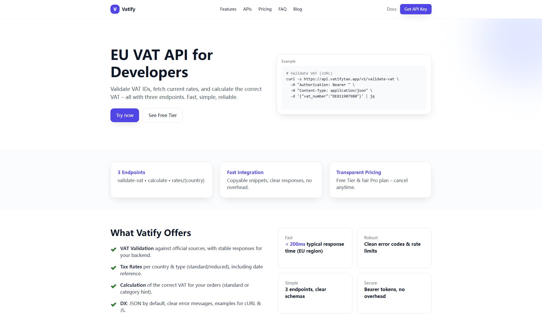 Vatify Screenshot