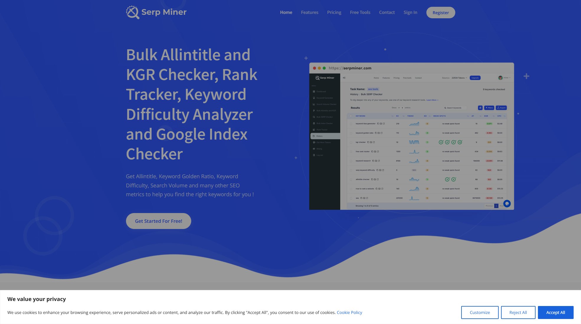 Serp Miner Serp Miner Interface & Screenshots Serp Miner Serp Miner Interface & Screenshots