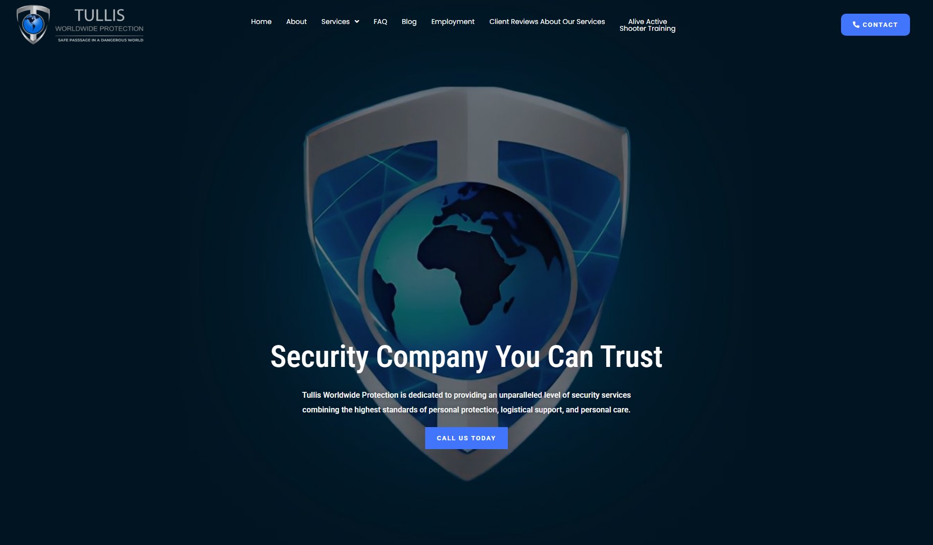 Tullis Worldwide Protection Tullis Worldwide Protection Interface & Screenshots