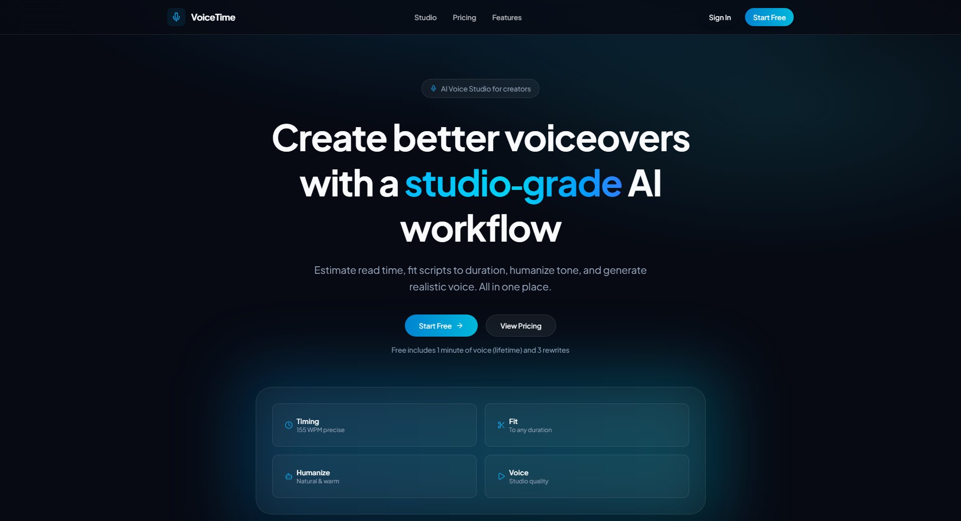 VoiceTime Screenshot