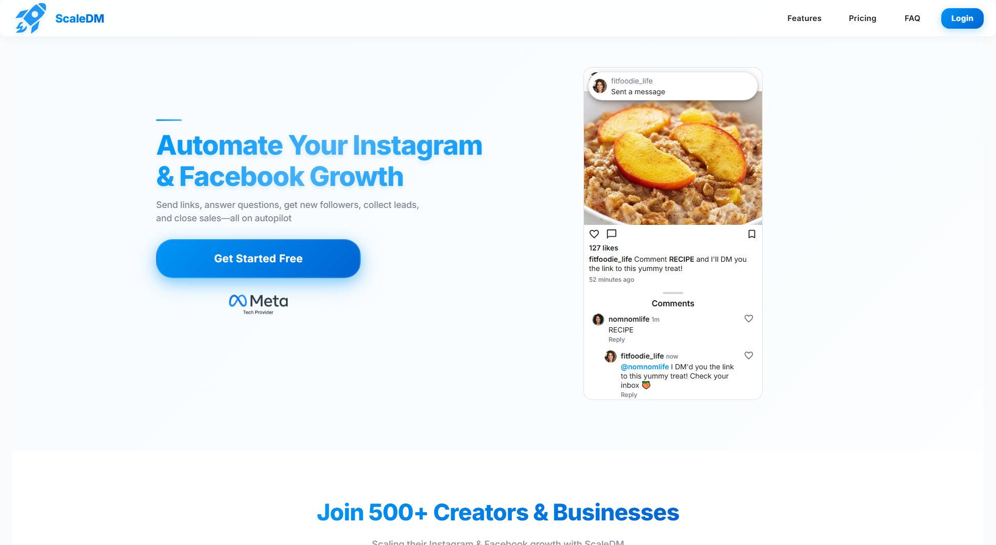 ScaleDM ScaleDM Interface & Screenshots