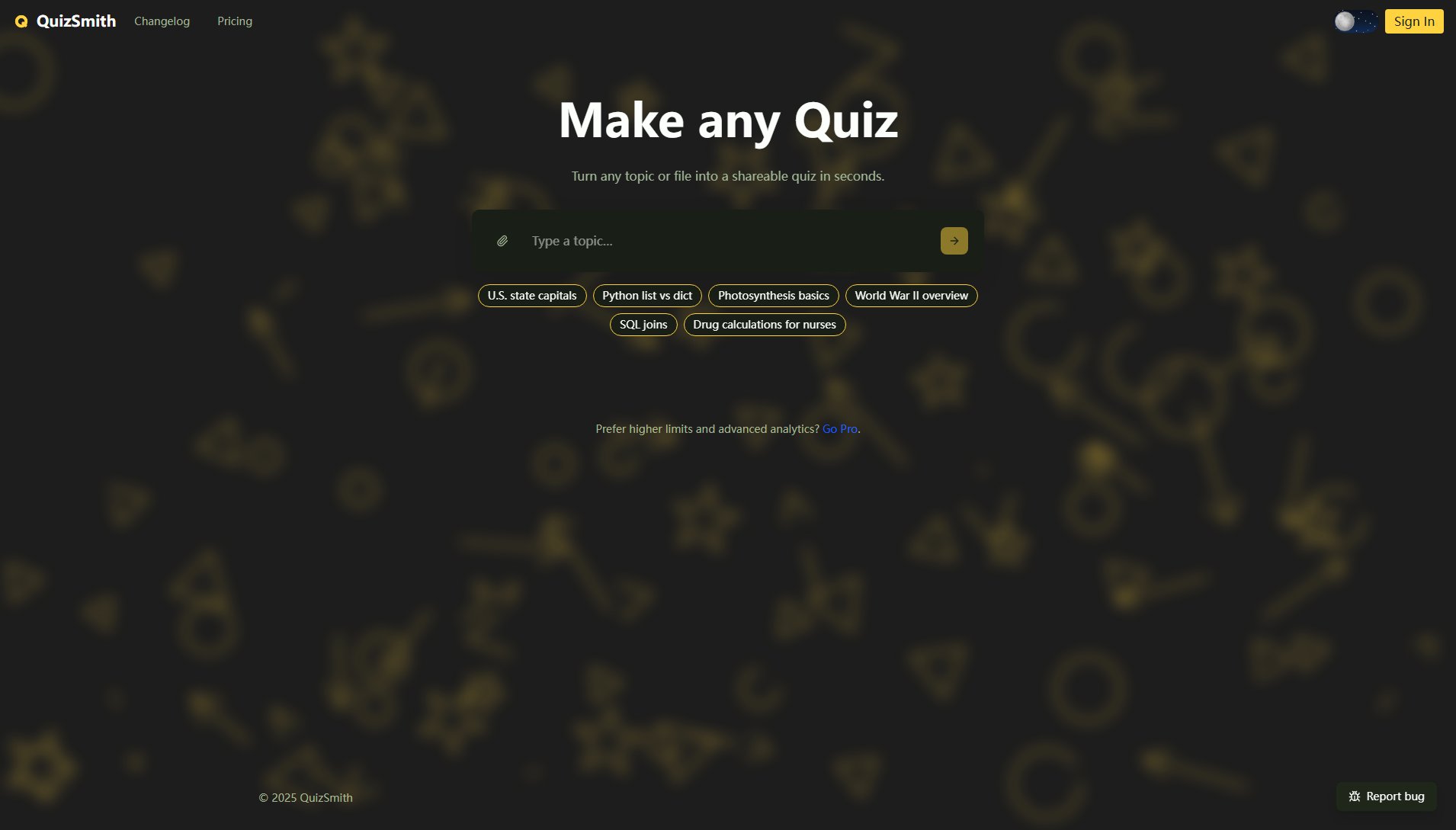 QuizSmith Screenshot