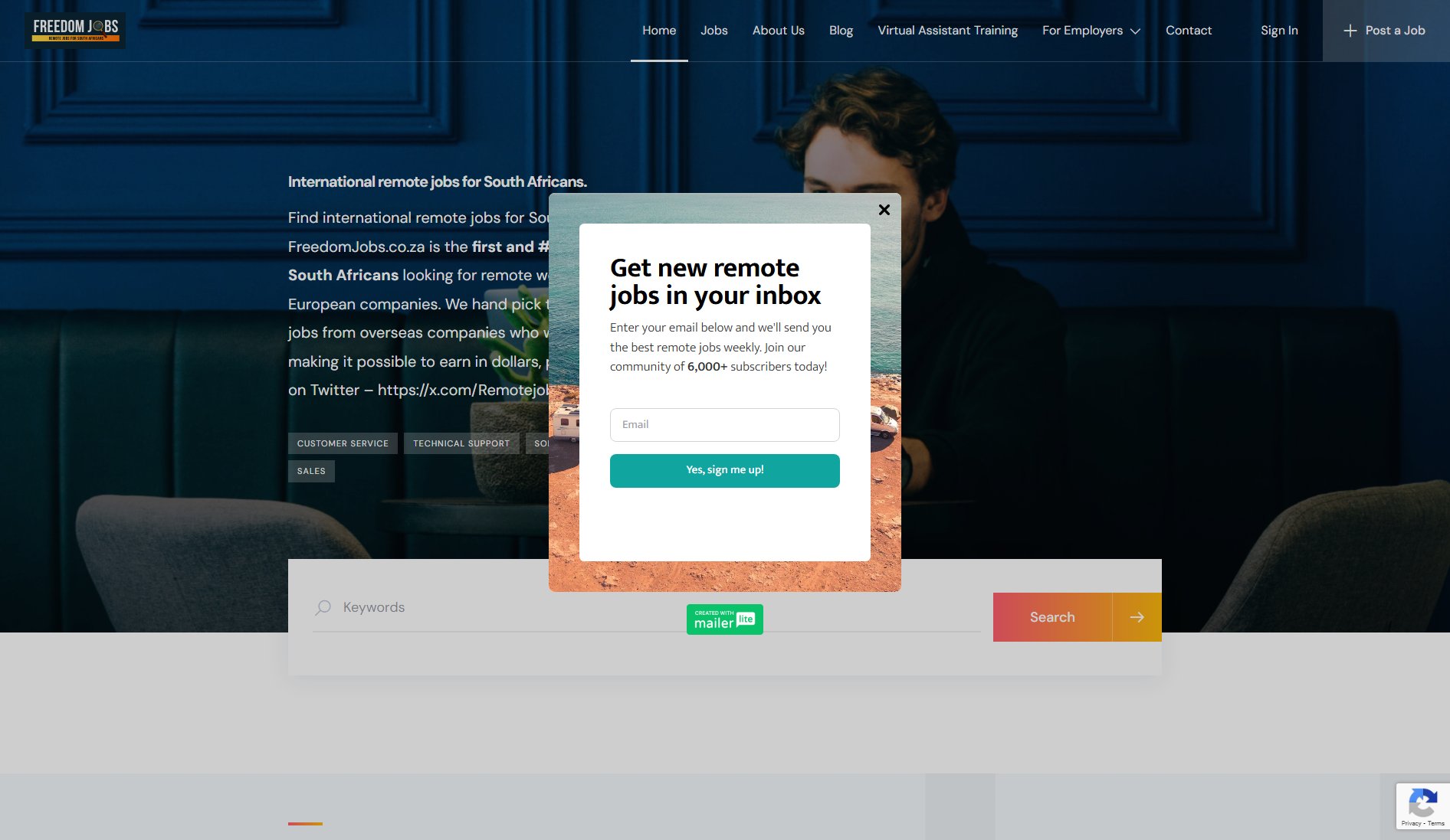 FreedomJobs.co.za FreedomJobs.co.za Interface & Screenshots FreedomJobs.co.za FreedomJobs.co.za Interface & Screenshots