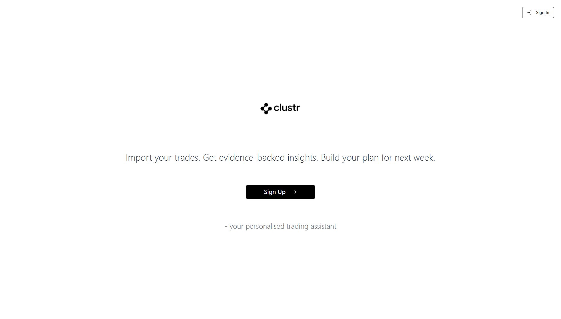 Clustr Screenshot