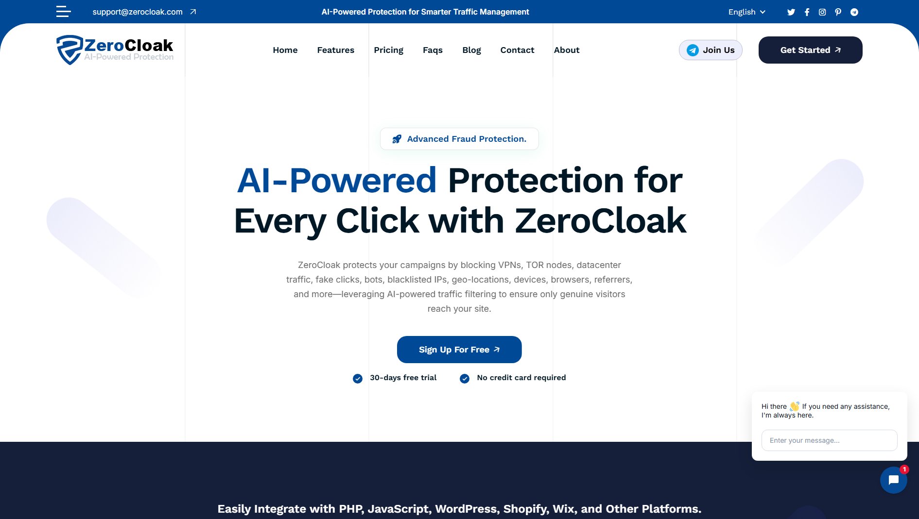 ZeroCloak ZeroCloak Interface & Screenshots