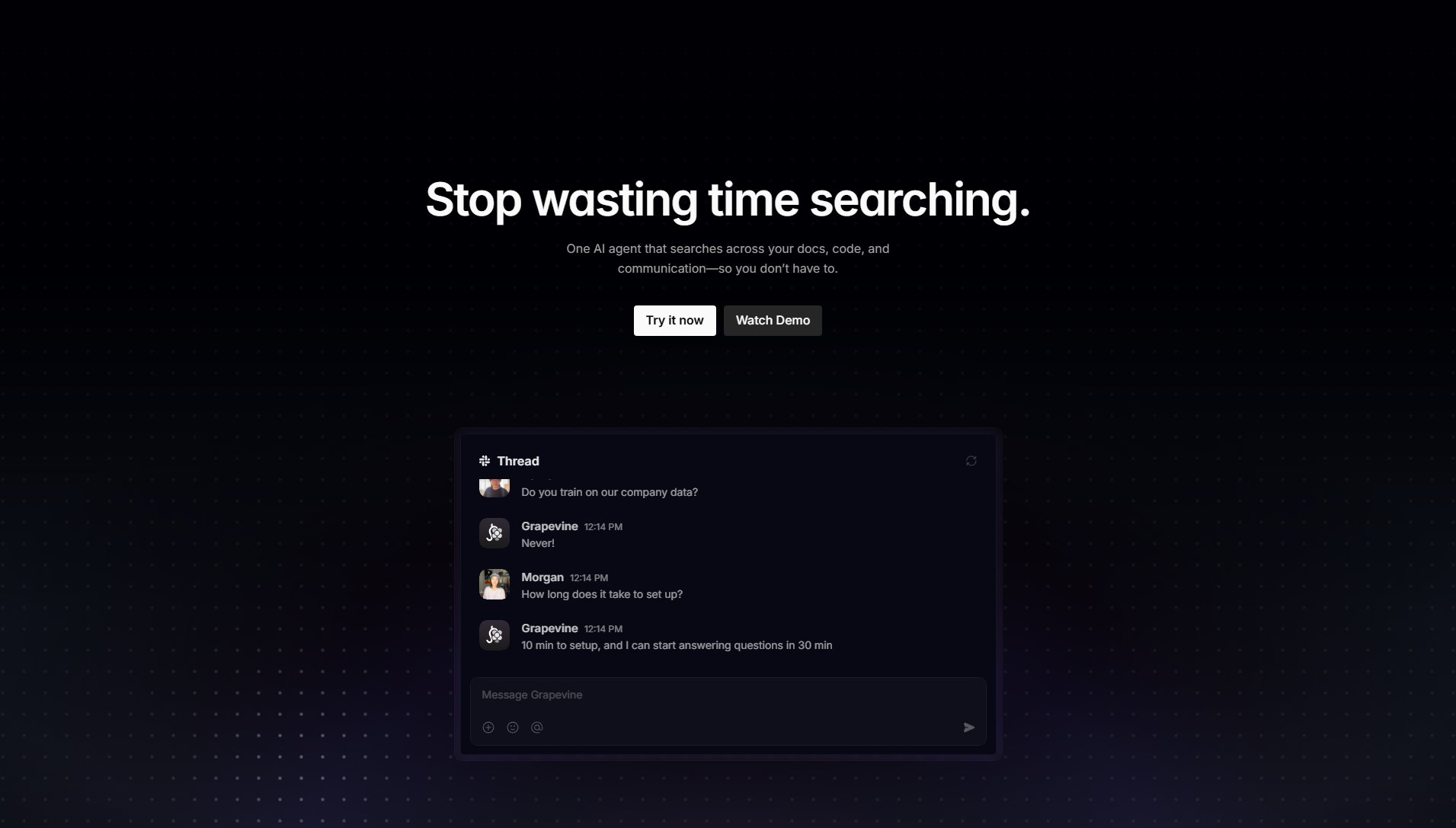 Grapevine Grapevine Interface & Screenshots Grapevine Grapevine Interface & Screenshots