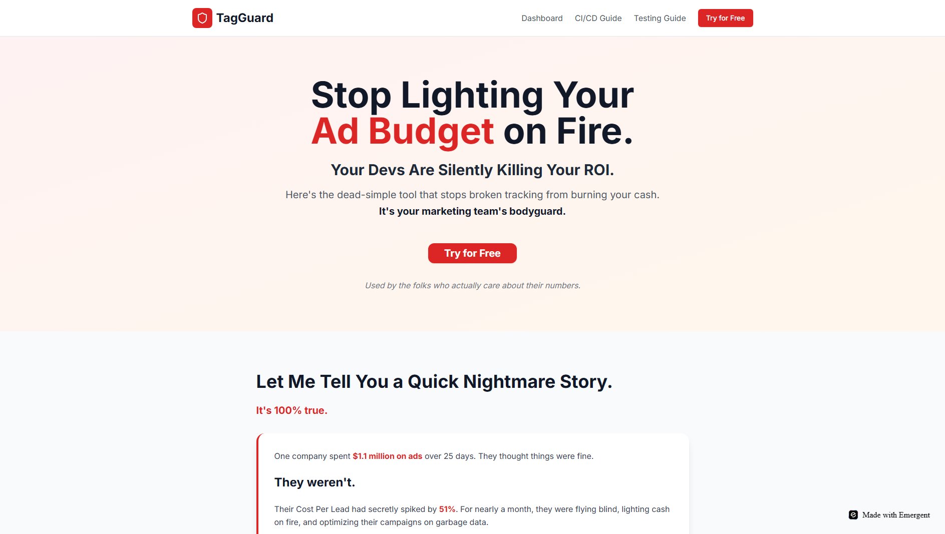 TagGuard TagGuard Interface & Screenshots