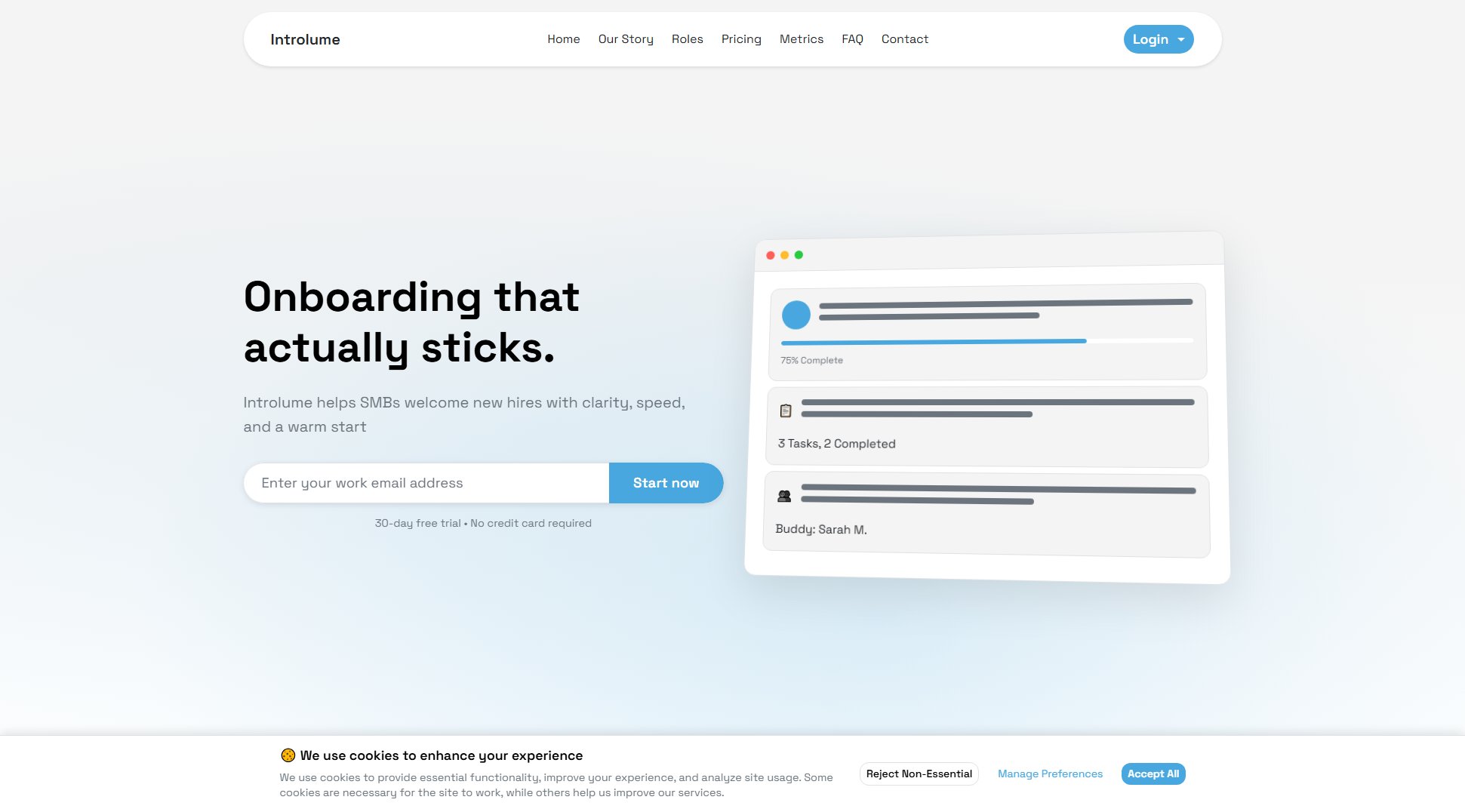 Introlume Introlume Interface & Screenshots