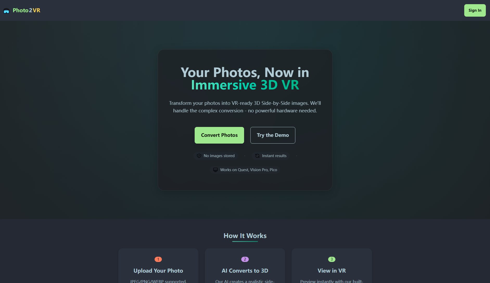 Photo2VR Photo2VR Interface & Screenshots Photo2VR Photo2VR Interface & Screenshots