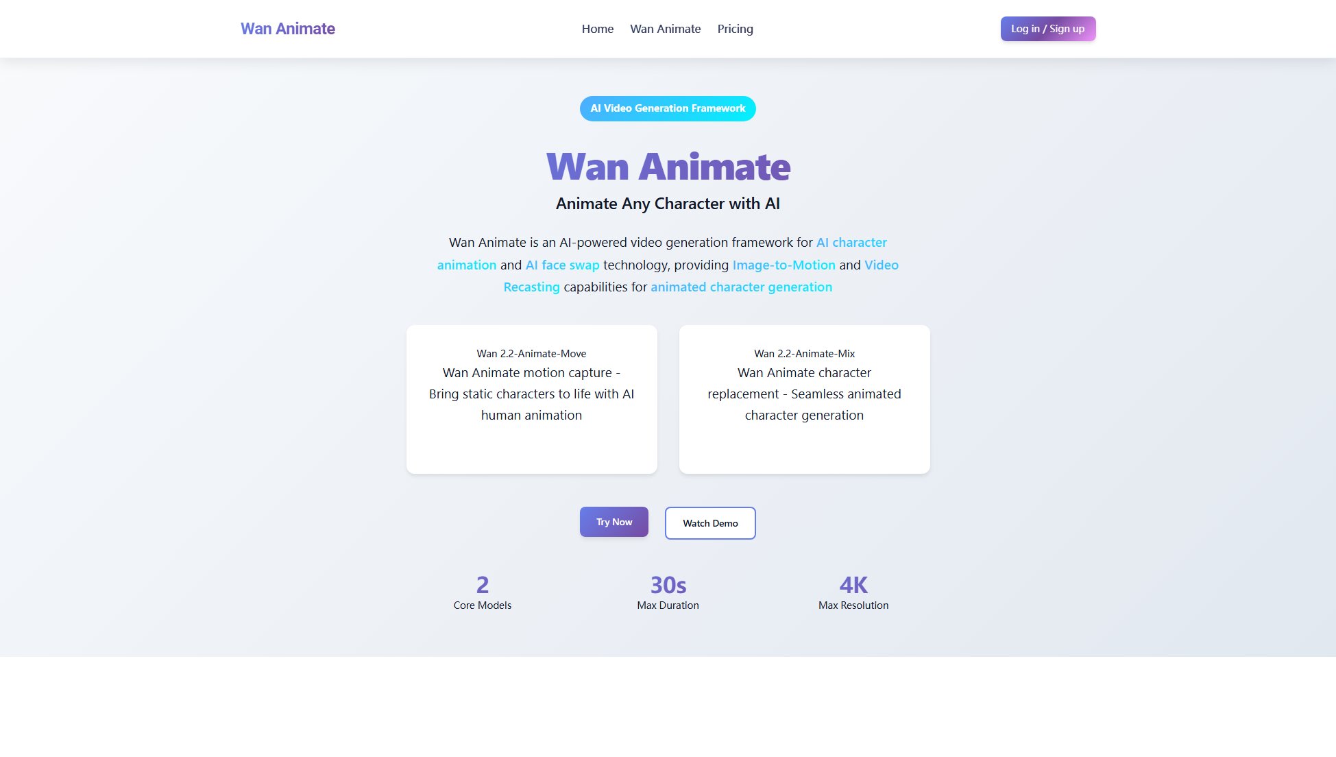 Wan Animate Wan Animate Interface & Screenshots Wan Animate Wan Animate Interface & Screenshots