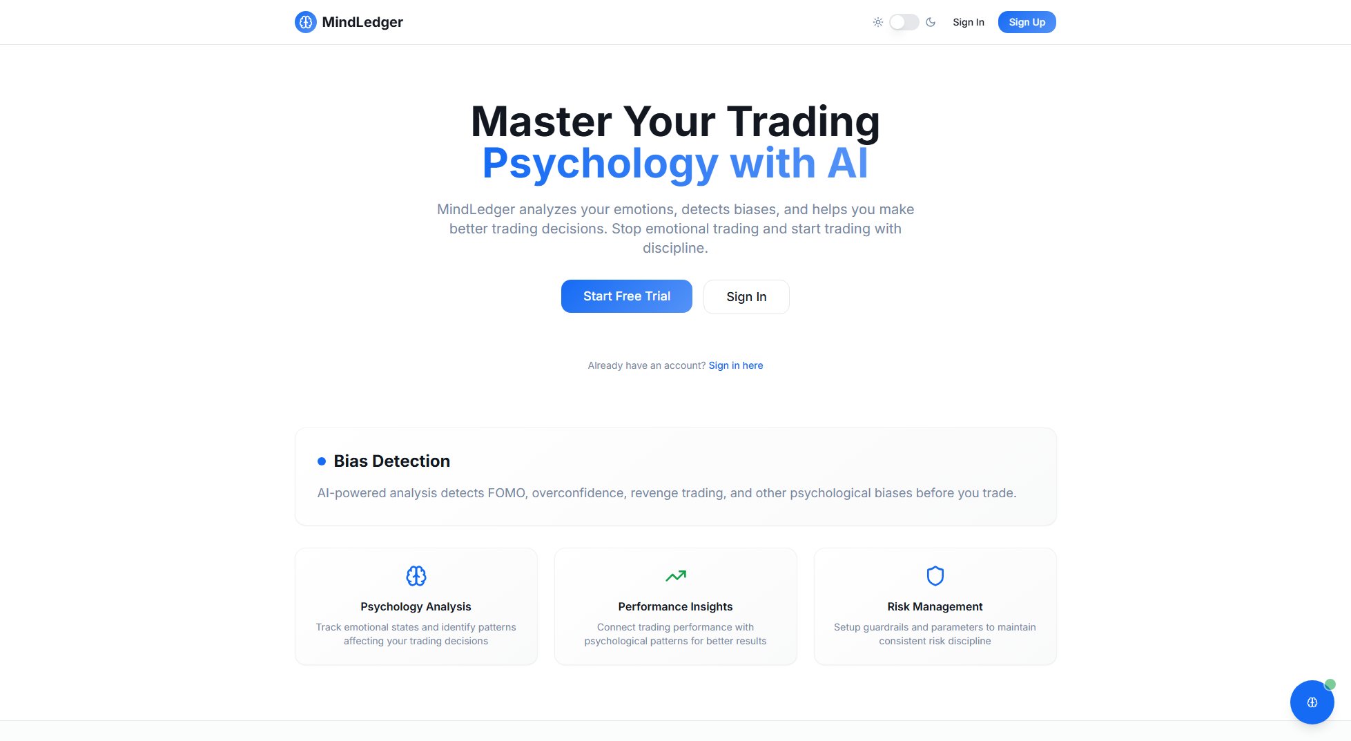 MindLedger MindLedger Interface & Screenshots
