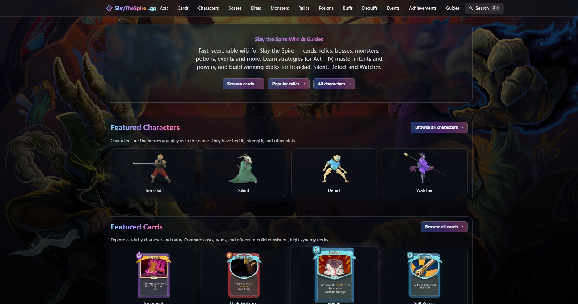 Slay the Spire Wiki & Guides Slay the Spire Wiki & Guides Interface & Screenshots
