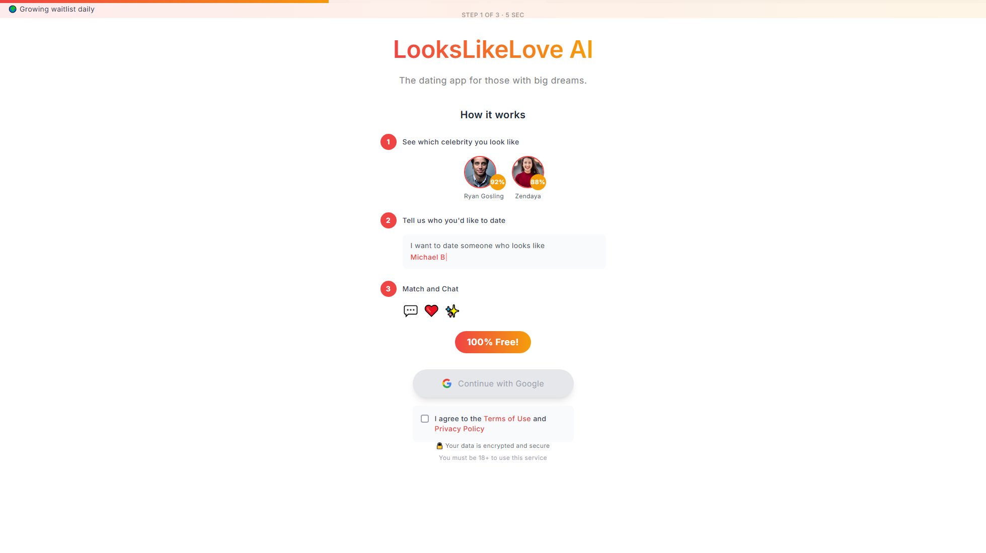 LooksLikeLove AI LooksLikeLove AI Interface & Screenshots LooksLikeLove AI LooksLikeLove AI Interface & Screenshots