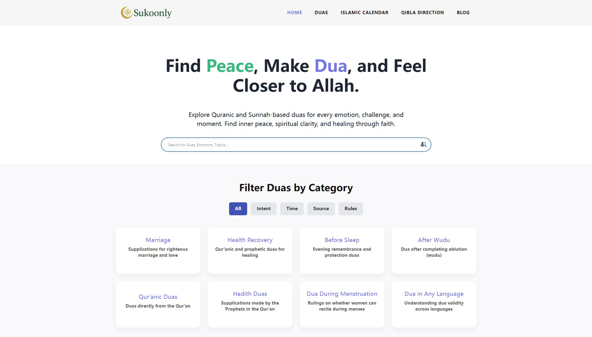 Sukoonly Sukoonly Interface & Screenshots Sukoonly Sukoonly Interface & Screenshots