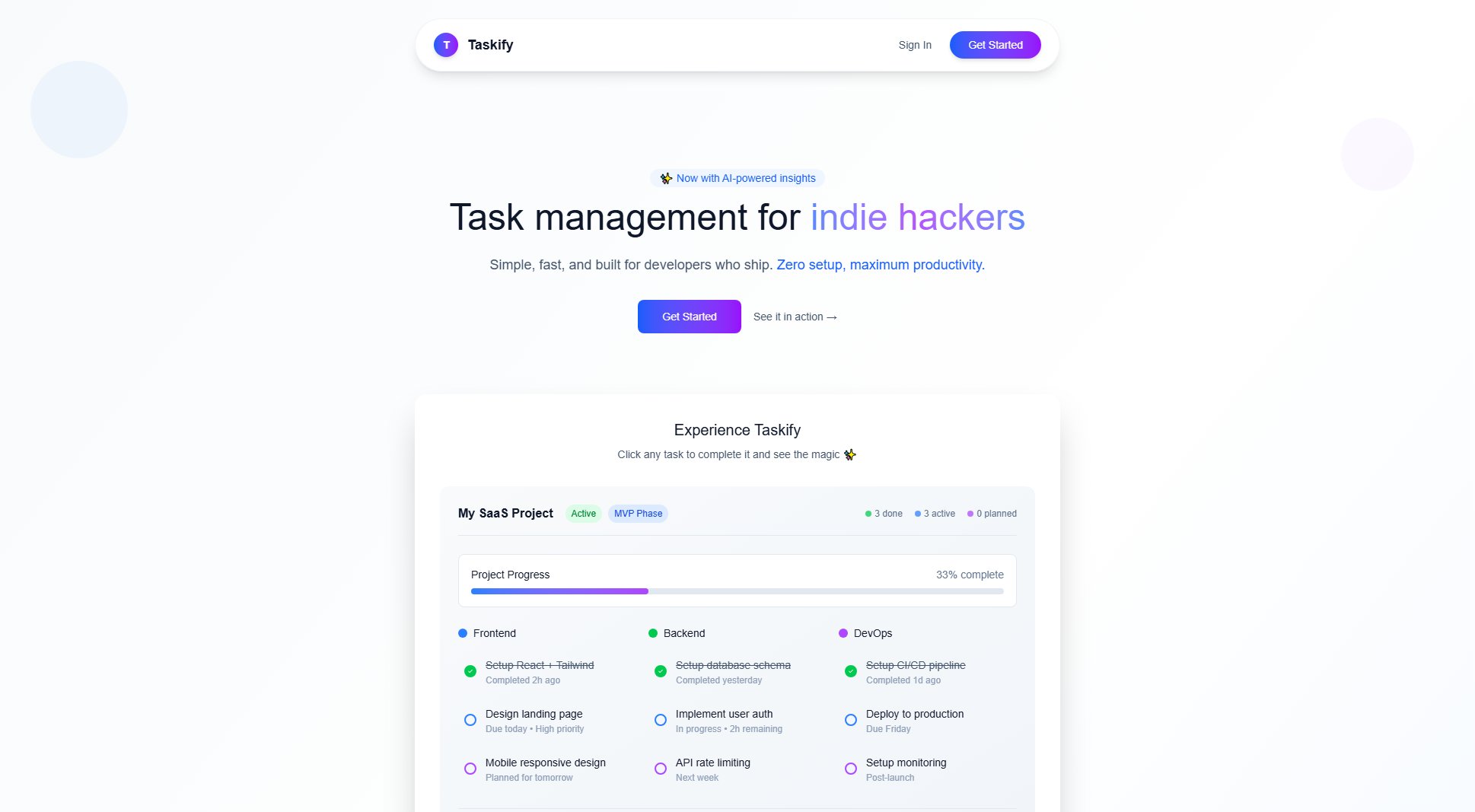 Taskify Taskify Interface & Screenshots Taskify Taskify Interface & Screenshots
