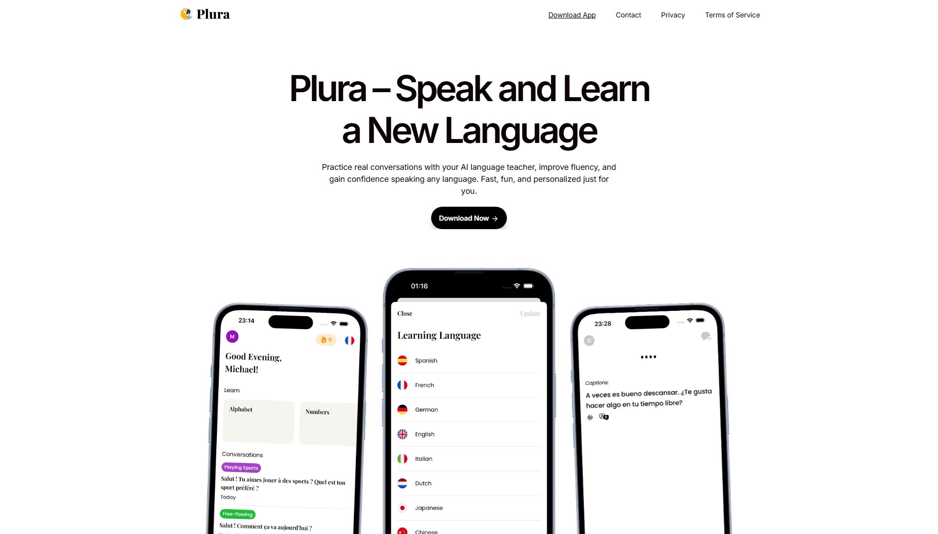 Plura Plura Interface & Screenshots