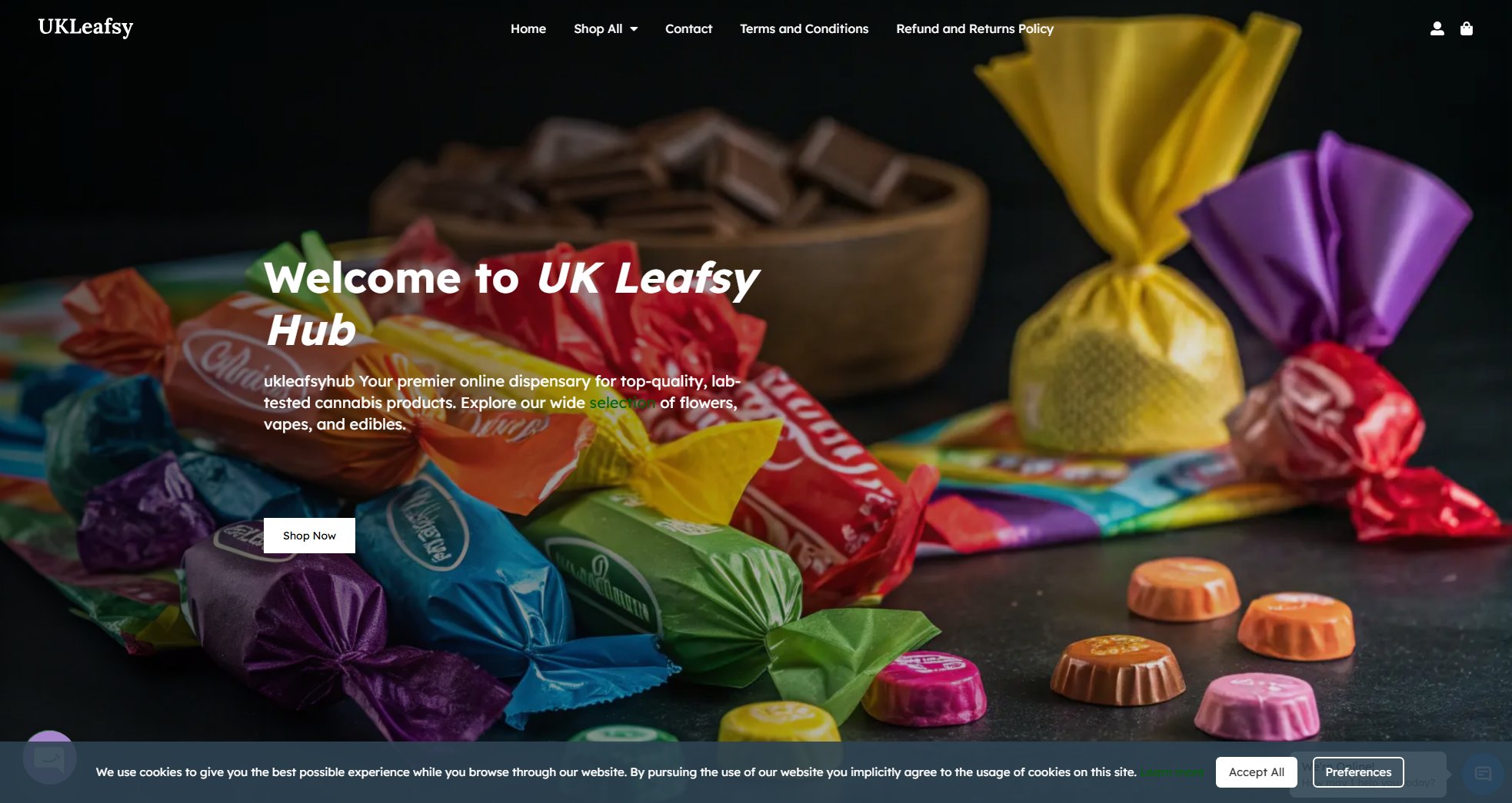 UK Leafsy Hub UK Leafsy Hub Interface & Screenshots