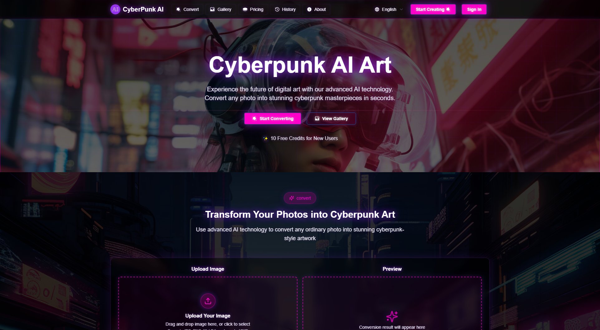 CyberPunk AI CyberPunk AI Interface & Screenshots