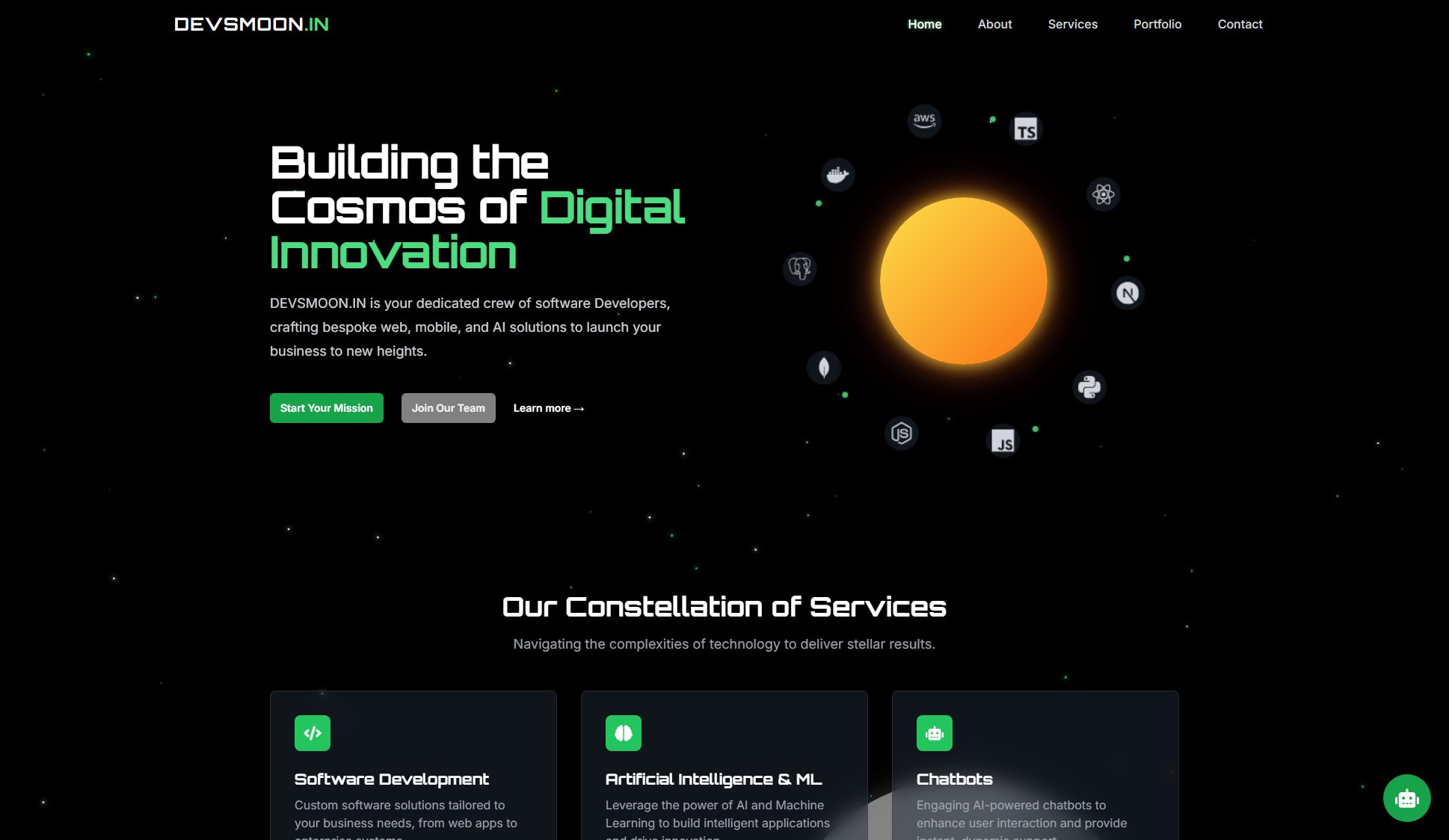 DEVSMOON.IN DEVSMOON.IN Interface & Screenshots