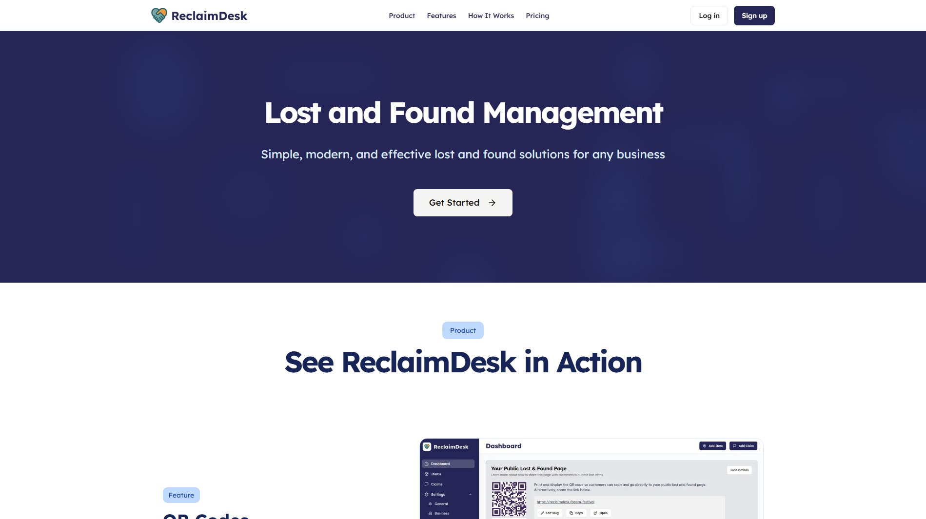 ReclaimDesk ReclaimDesk Interface & Screenshots