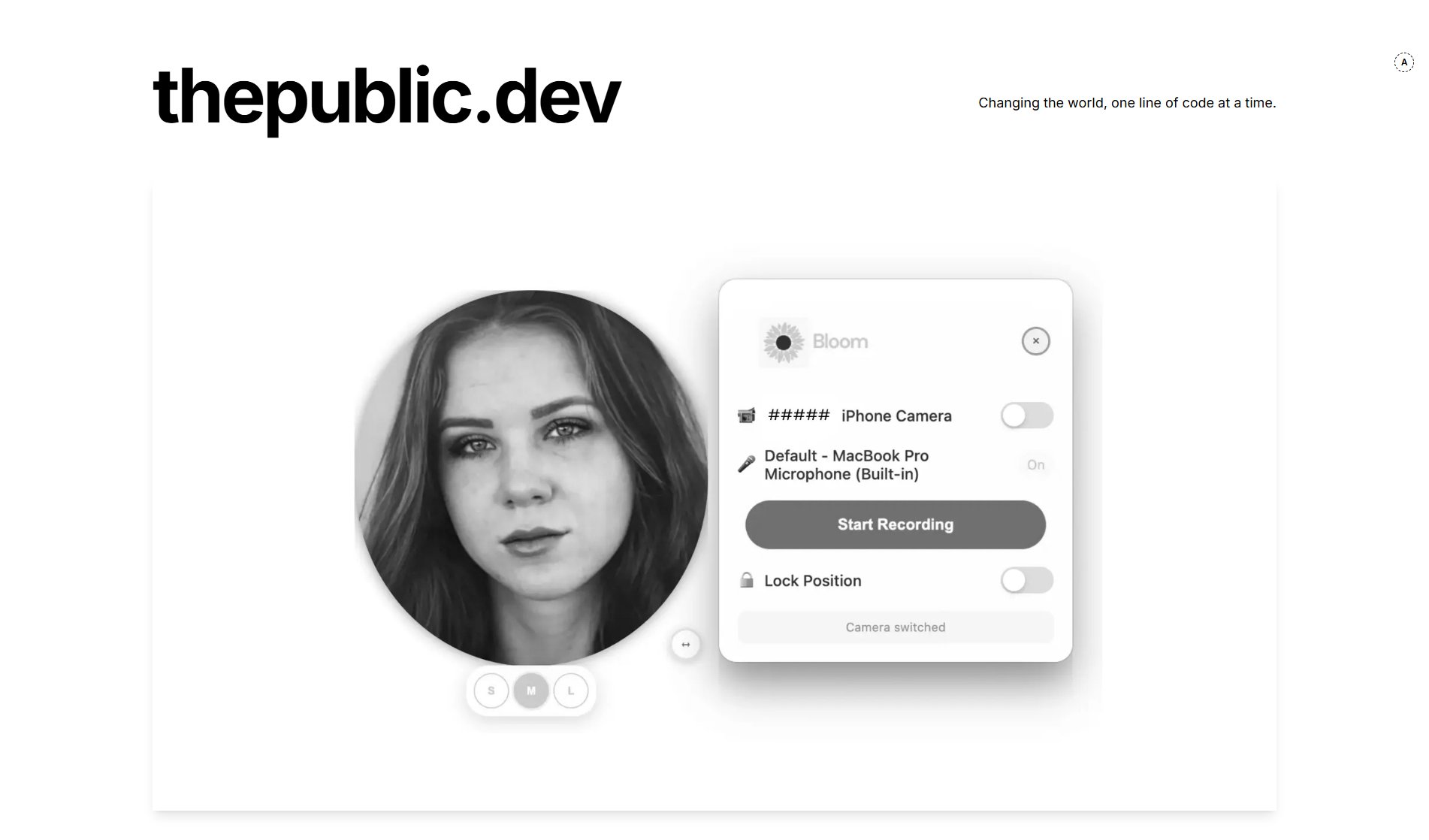 Bloom Bloom Interface & Screenshots