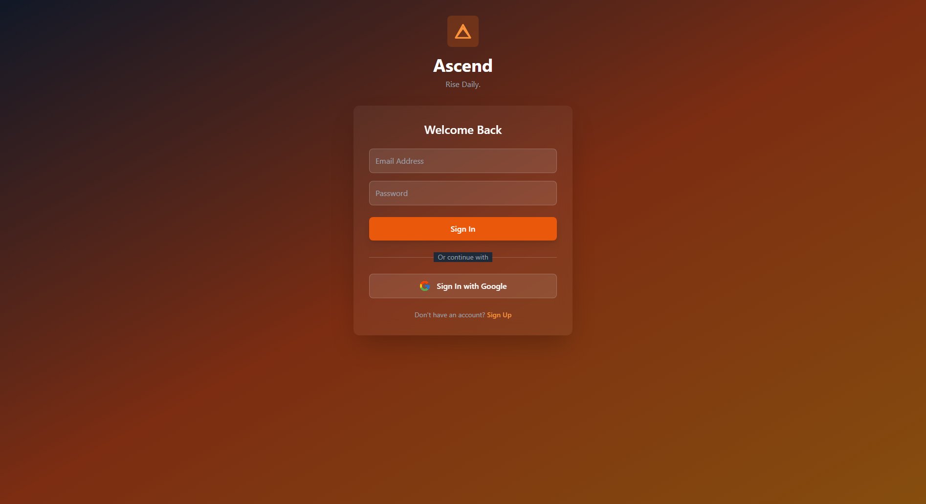 Ascend Ascend Interface & Screenshots