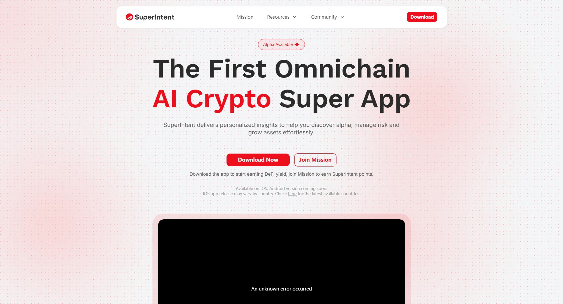 SuperIntent SuperIntent Interface & Screenshots