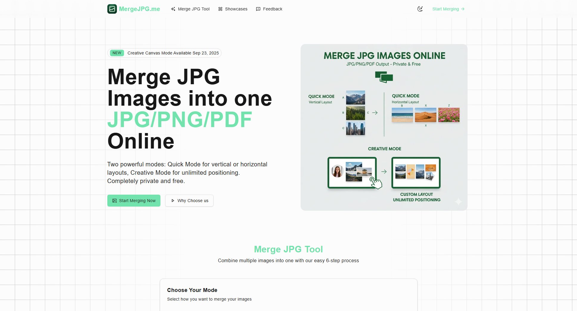 MergeJPG MergeJPG Interface & Screenshots