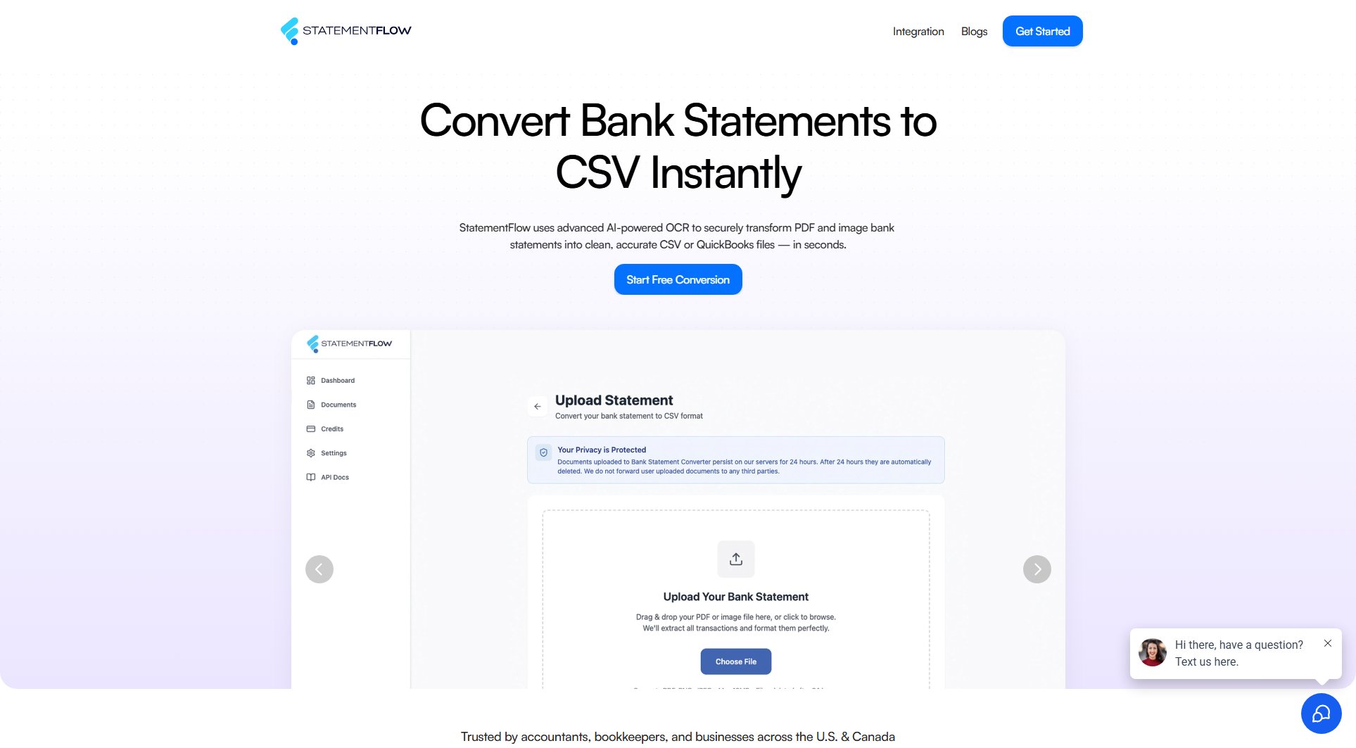 StatementFlow StatementFlow Interface & Screenshots