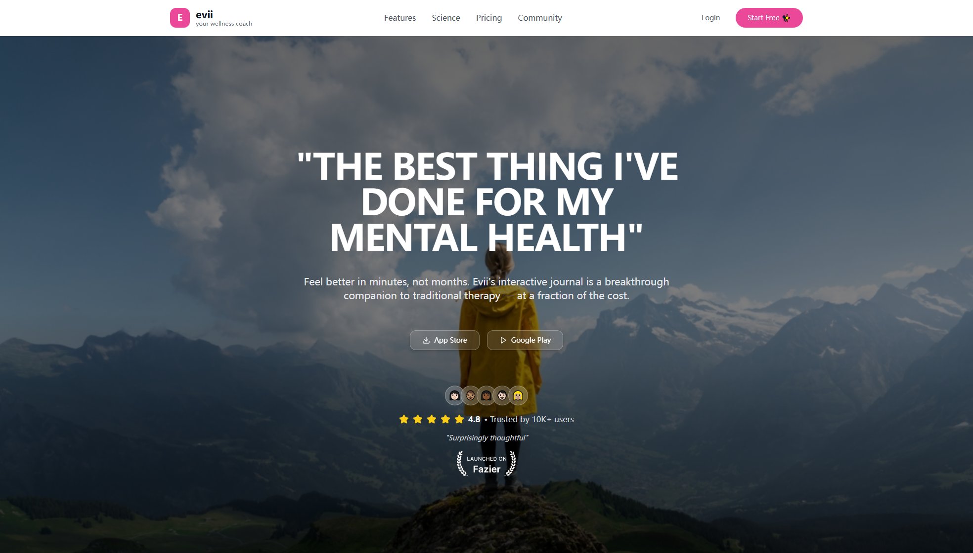 Evii Evii Interface & Screenshots