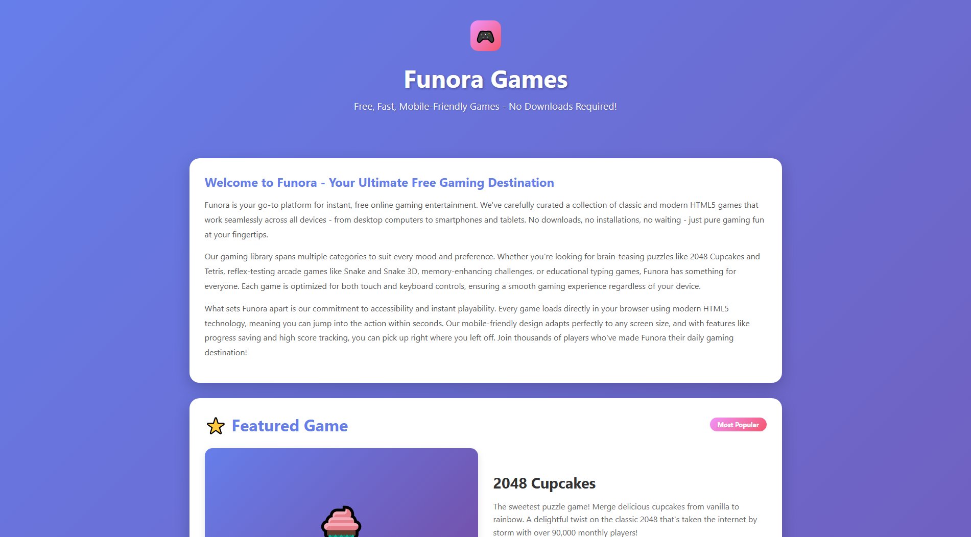 Funora Funora Interface & Screenshots