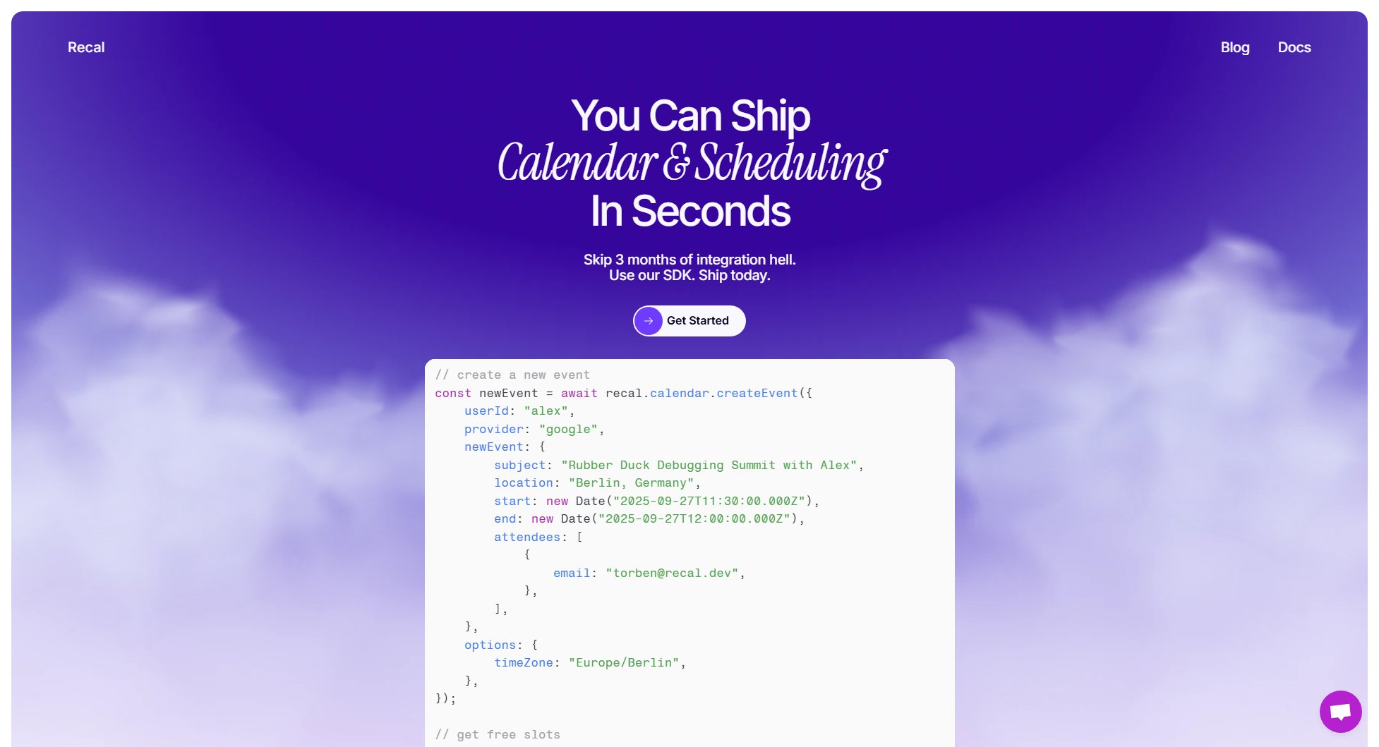 Recal Recal Interface & Screenshots