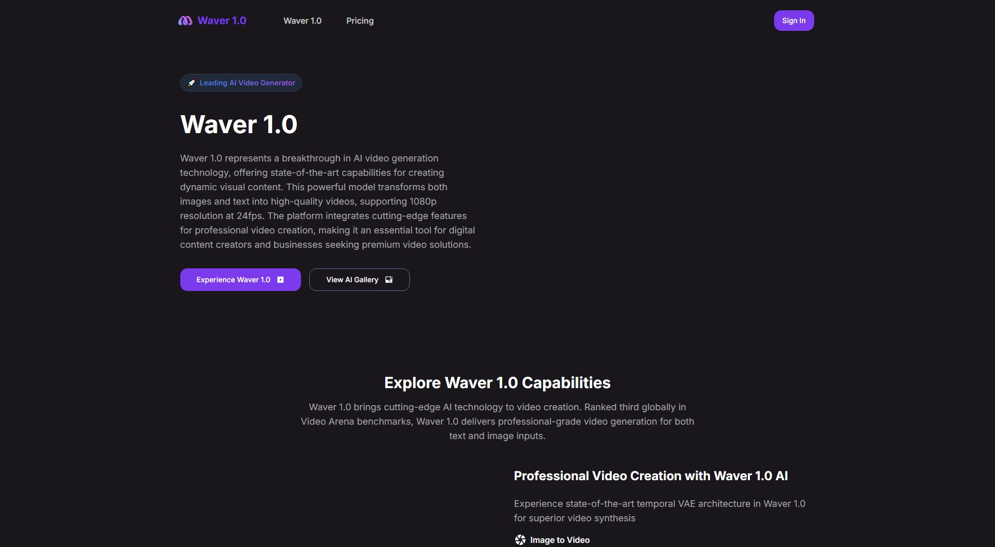 Waver 1.0 Waver 1.0 Interface & Screenshots Waver 1.0 Waver 1.0 Interface & Screenshots
