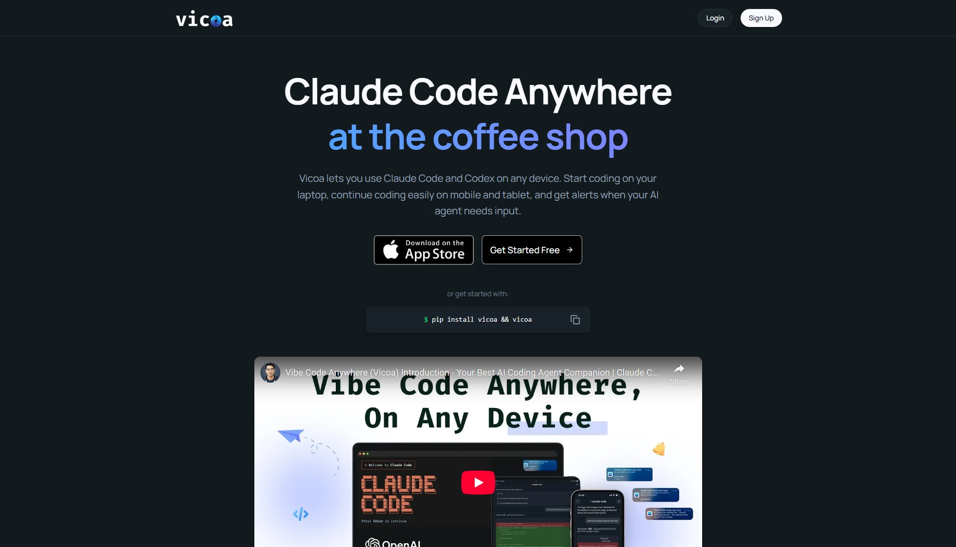 Vicoa Vicoa Interface & Screenshots Vicoa Vicoa Interface & Screenshots