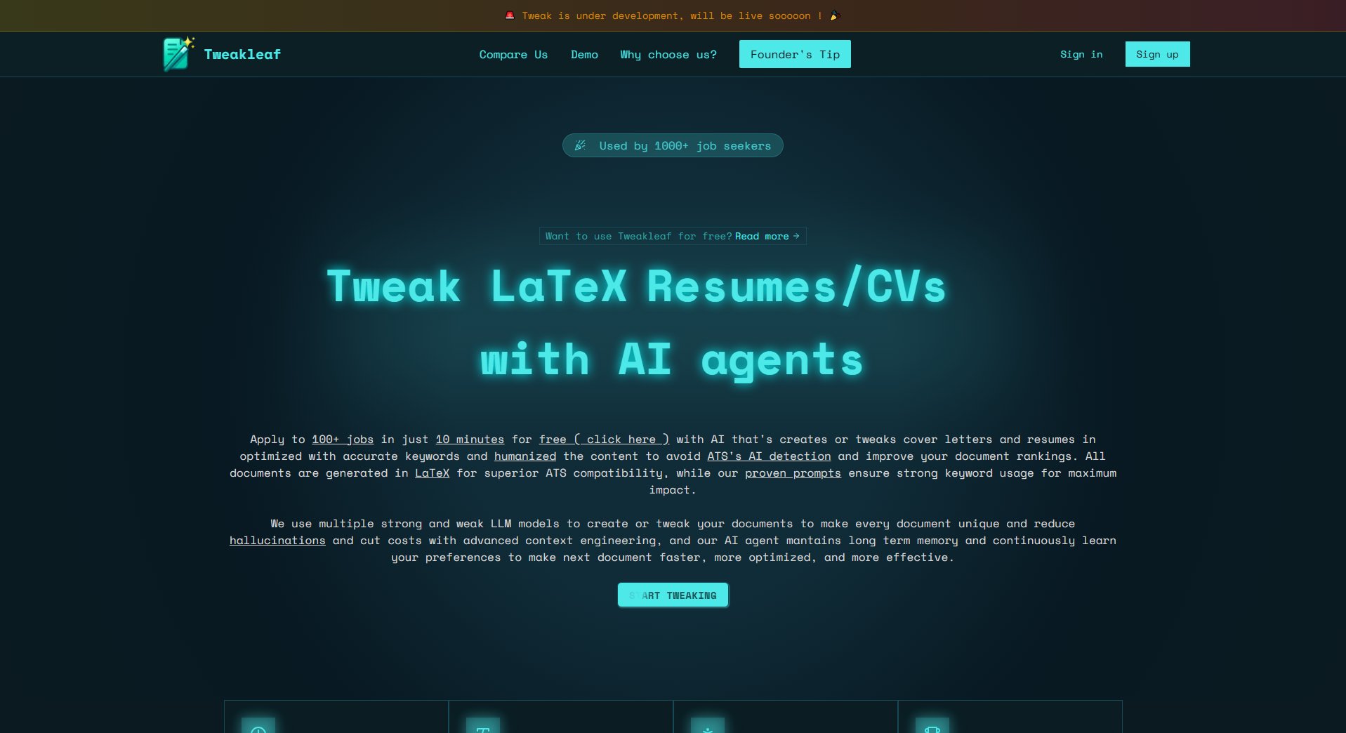 Tweakleaf Tweakleaf Interface & Screenshots