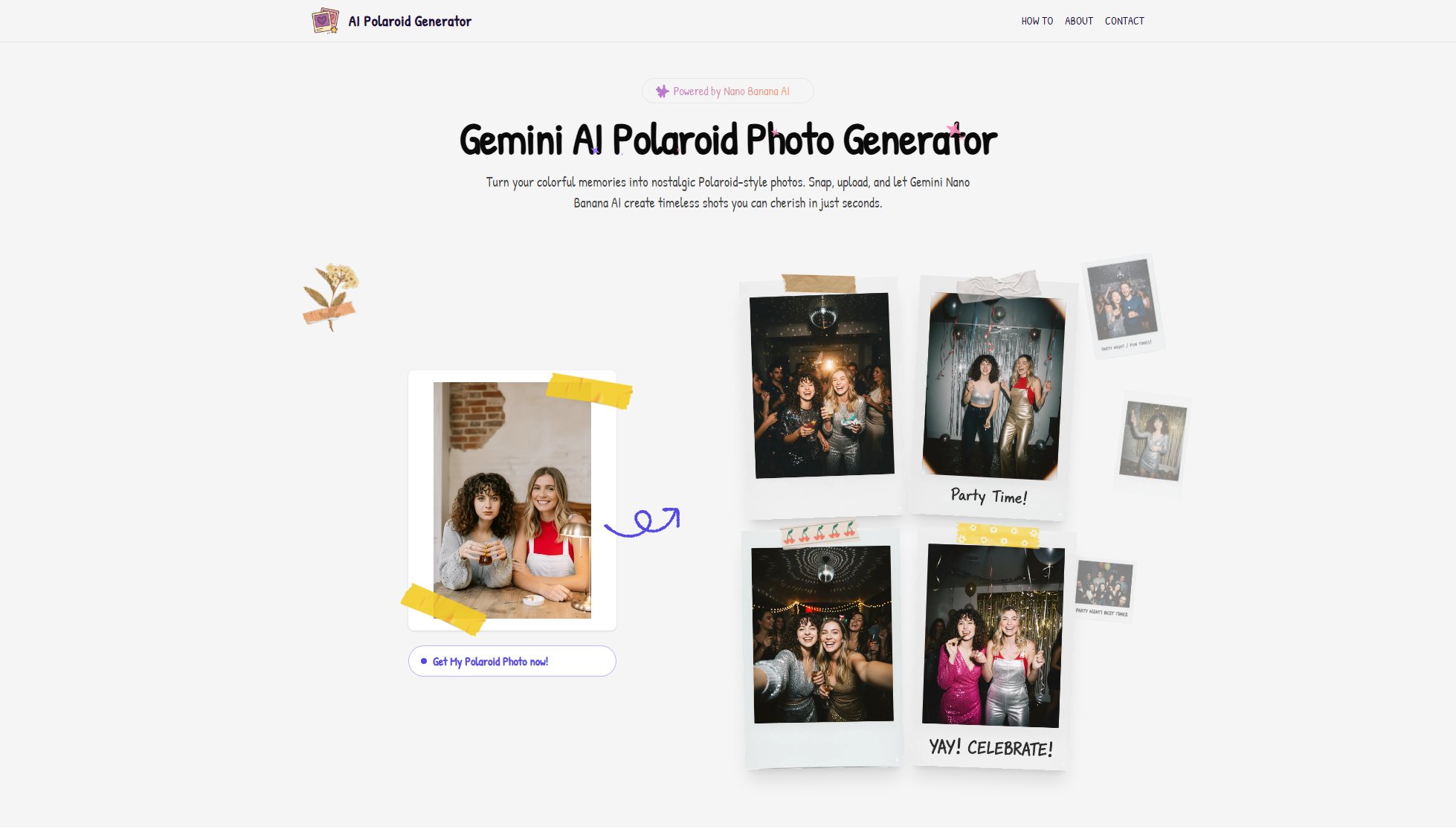 Gemini AI Polaroid Photo Generator Gemini AI Polaroid Photo Generator Interface & Screenshots Gemini AI Polaroid Photo Generator Gemini AI Polaroid Photo Generator Interface & Screenshots