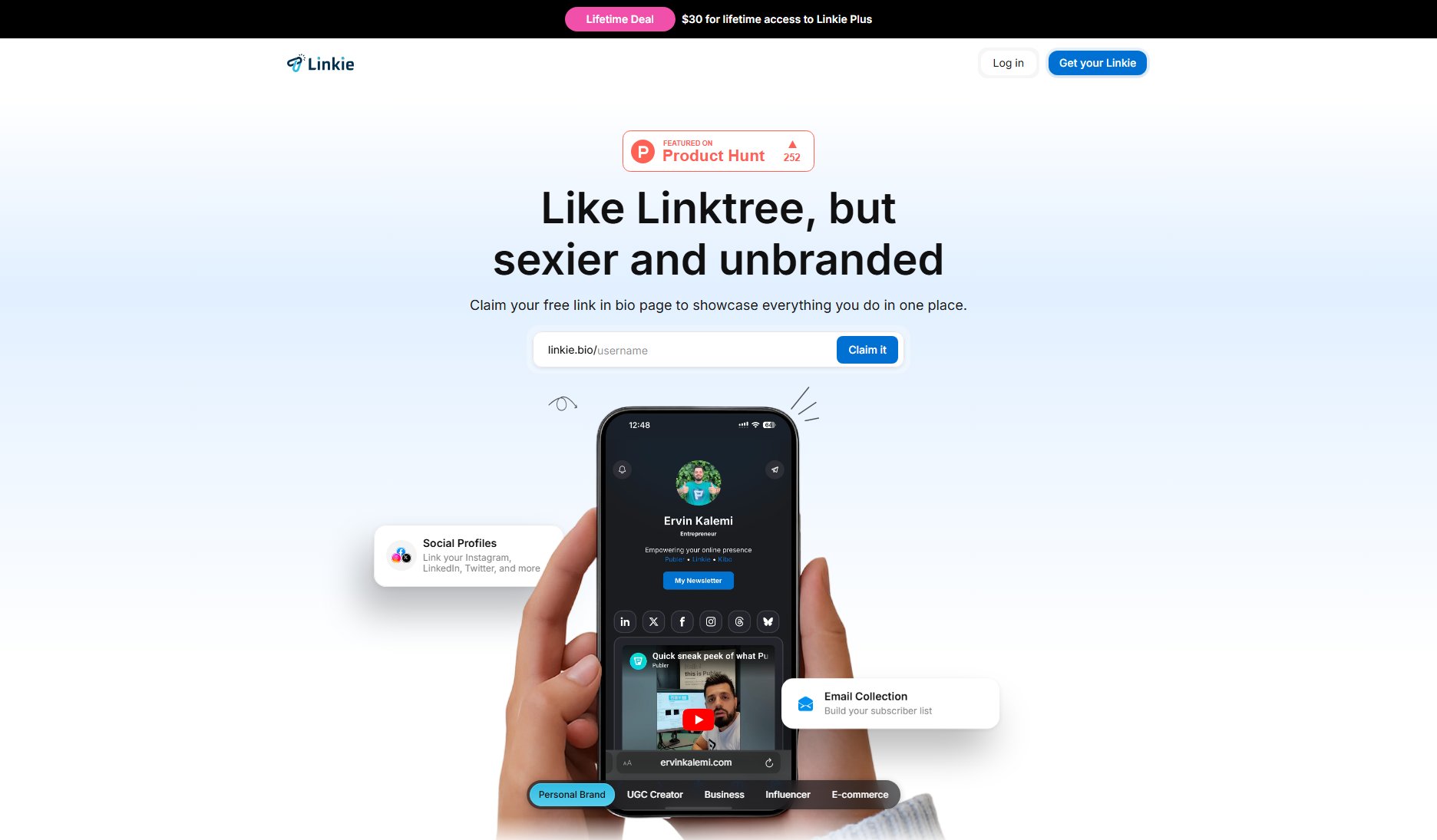 Linkie Linkie Interface & Screenshots Linkie Linkie Interface & Screenshots