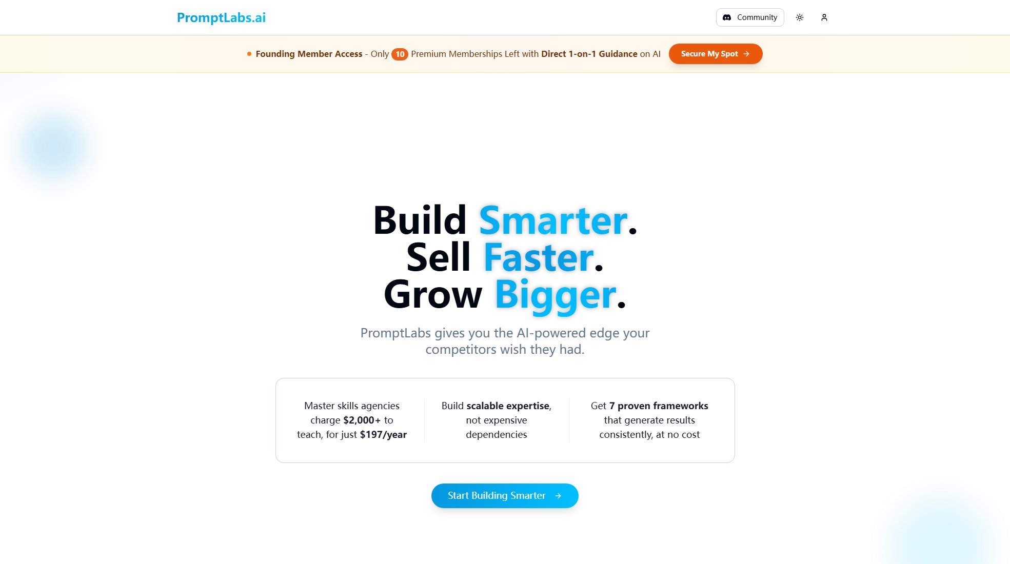 Prompt Labs Prompt Labs Interface & Screenshots